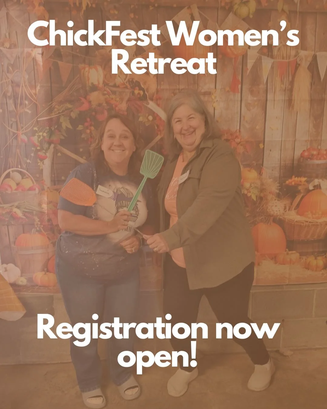 Check Fest is less than a month away!
Chick Fest will be the evening of Oct 16th through the morning of the 19th and is for ladies 18 and up. 
We'd love to see you there to deepen our connections with one another and strength our faith.
Head over to 