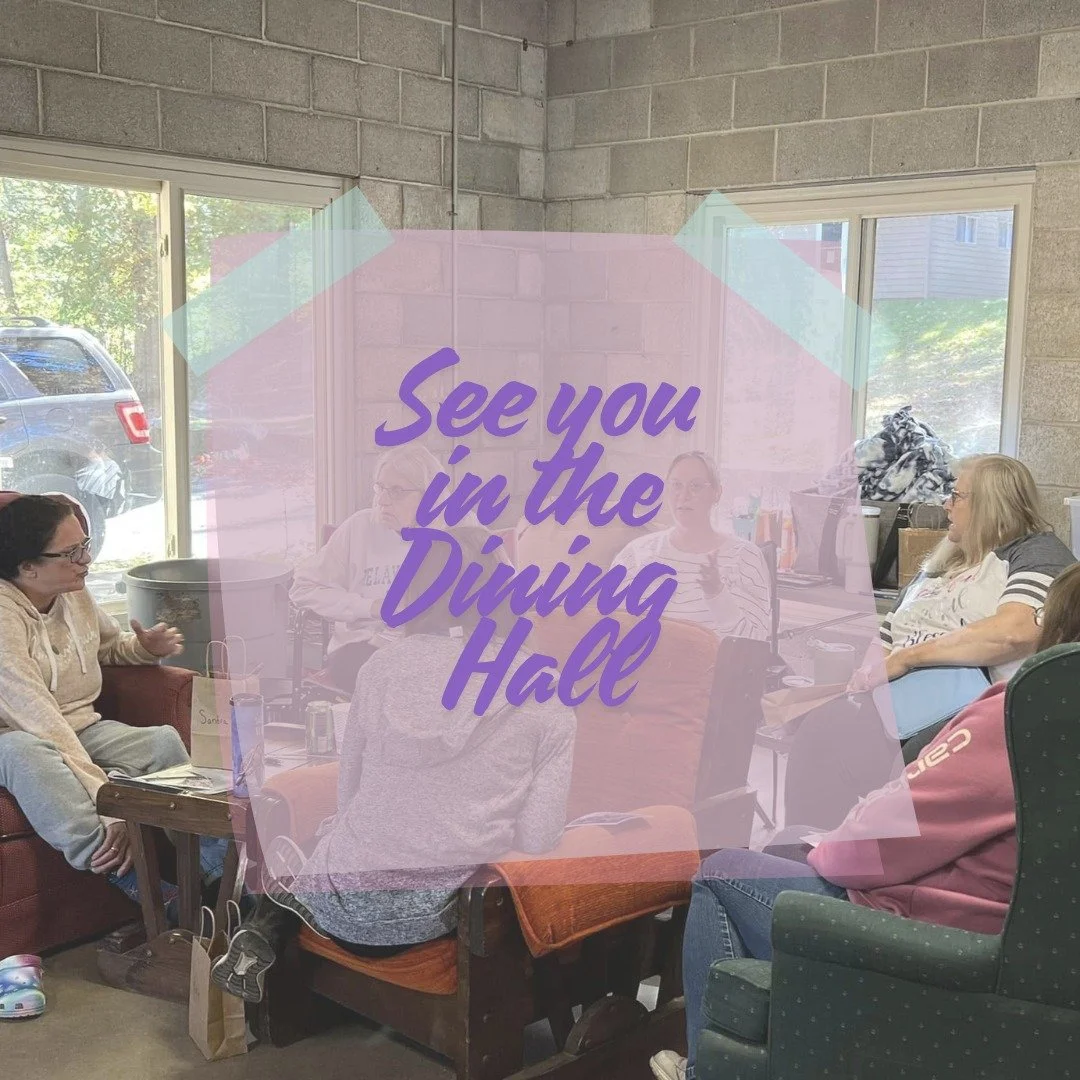 Ladies will start showing up at camp today for Chick Fest! 
If you've never been before and are joining the group for the first time this year we recommend heading to the dining hall where a friendly face is sure to welcome you! 
For those not attend