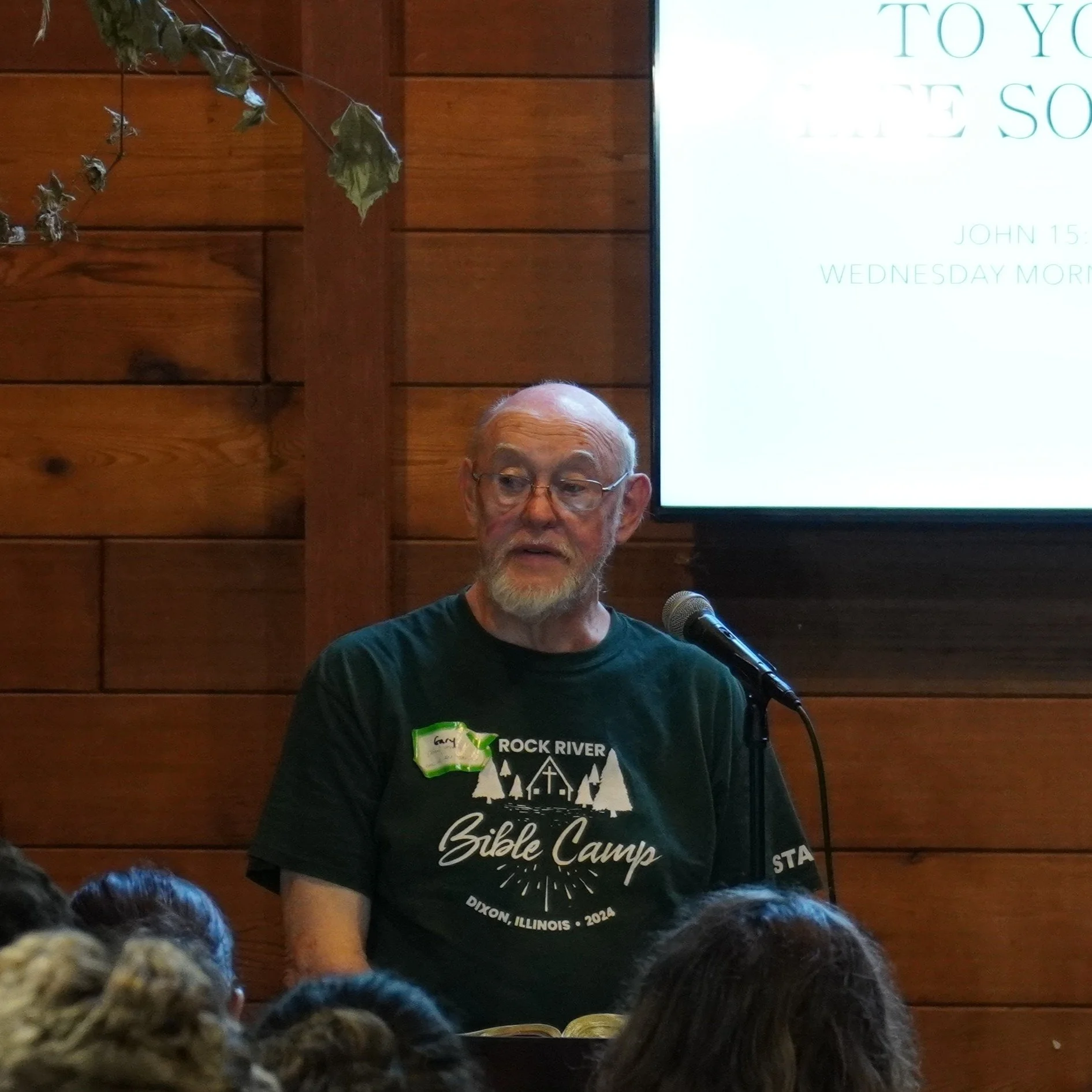 This month we are celebrating and saying thanks to our camp director Gary Brown!
We know many of you know him and love him as Gary has been involved in Rock River Bible Camp for generations.
These days Gary brings context through history to the board