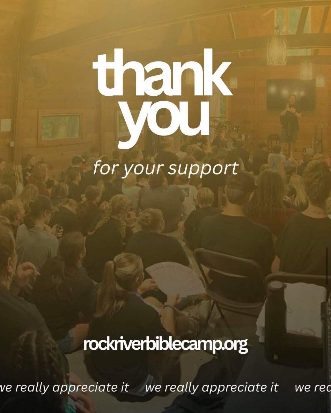 Thank you to everyone who has been donating, volunteering, signing campers up, praying, and helping camp be the best it can!
There are still opportunities to give and volunteer. 
Head over to our website to learn more.