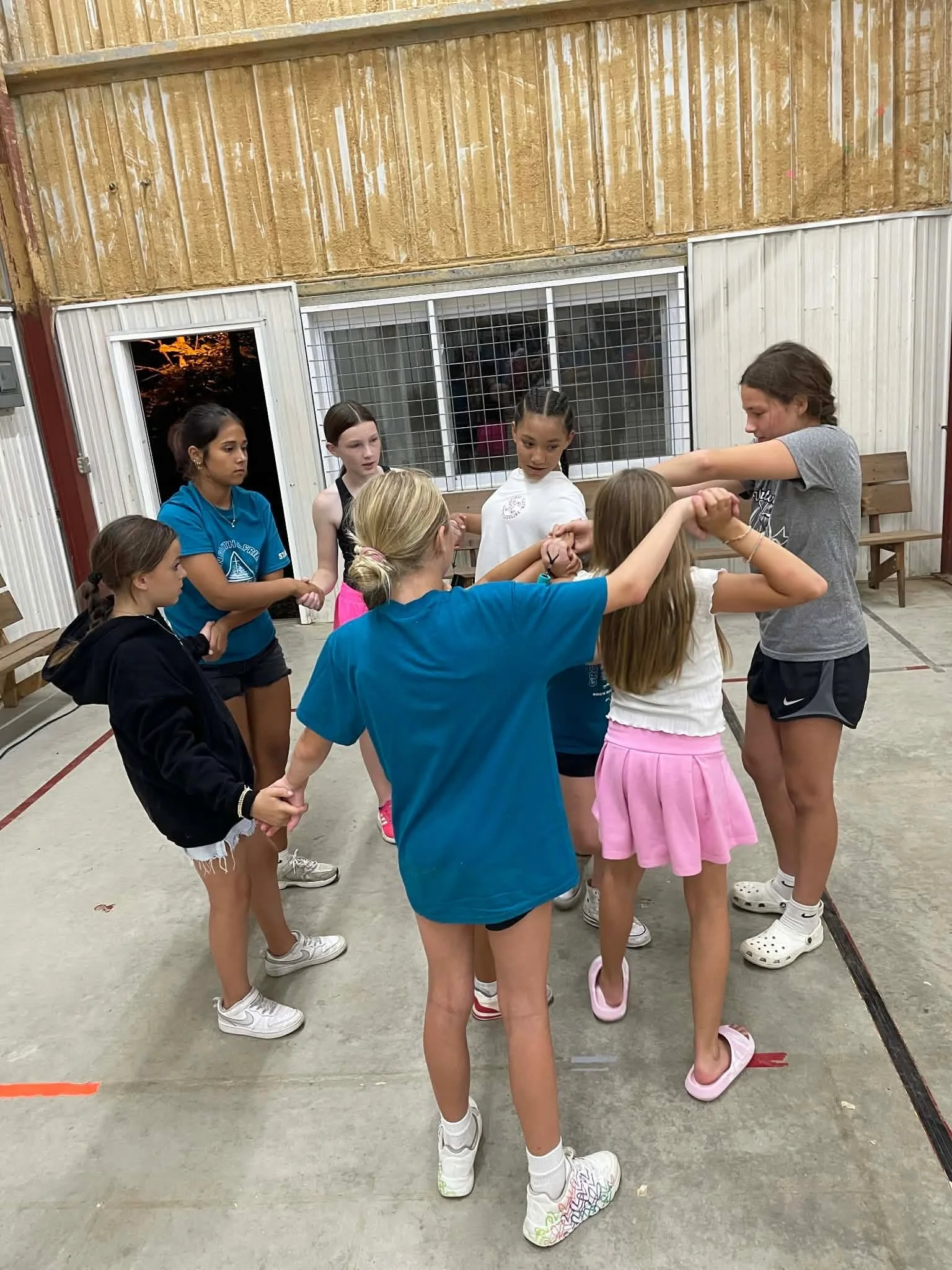 RRBC junior camp pies in the face