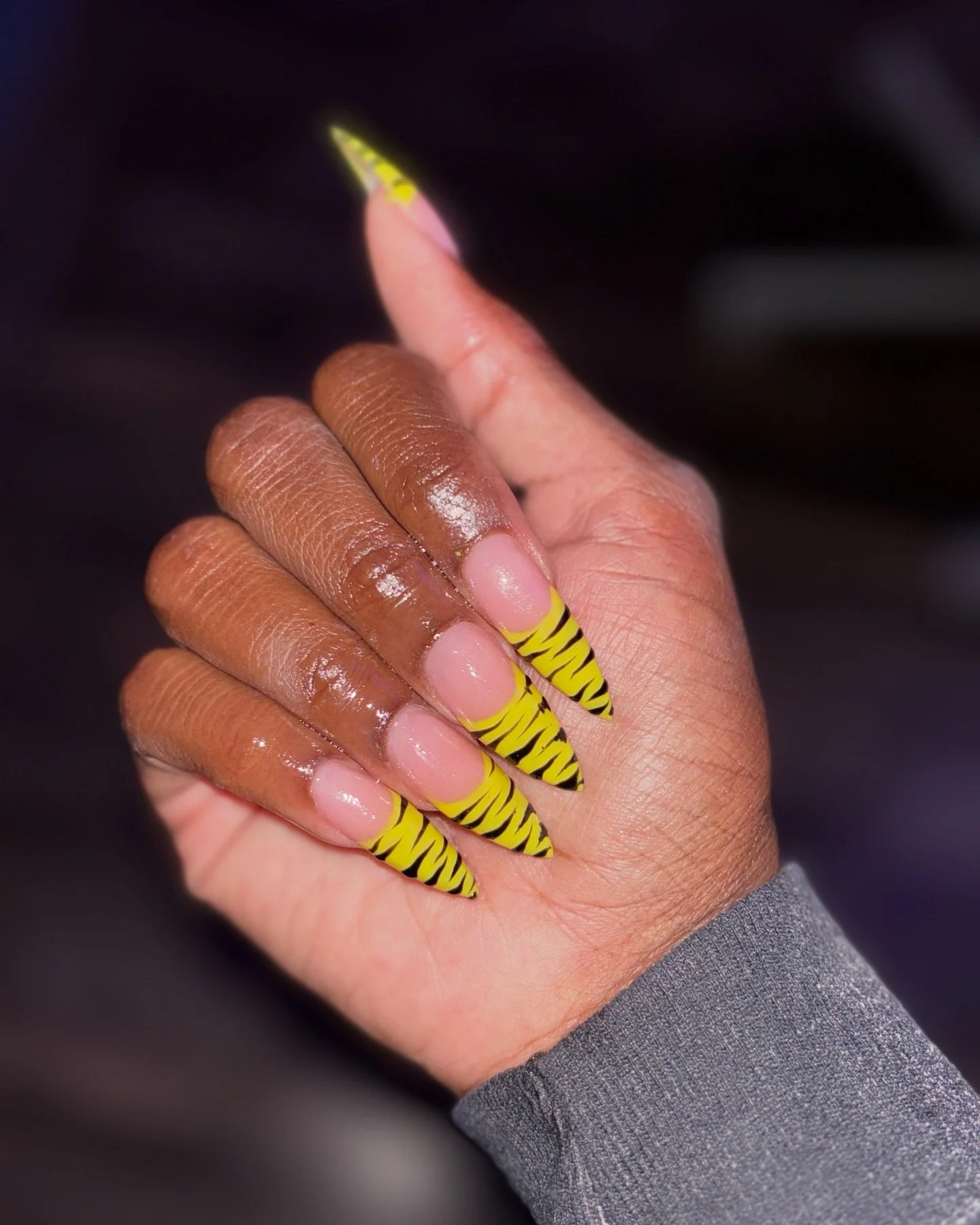 tiger print frenchies 🐯