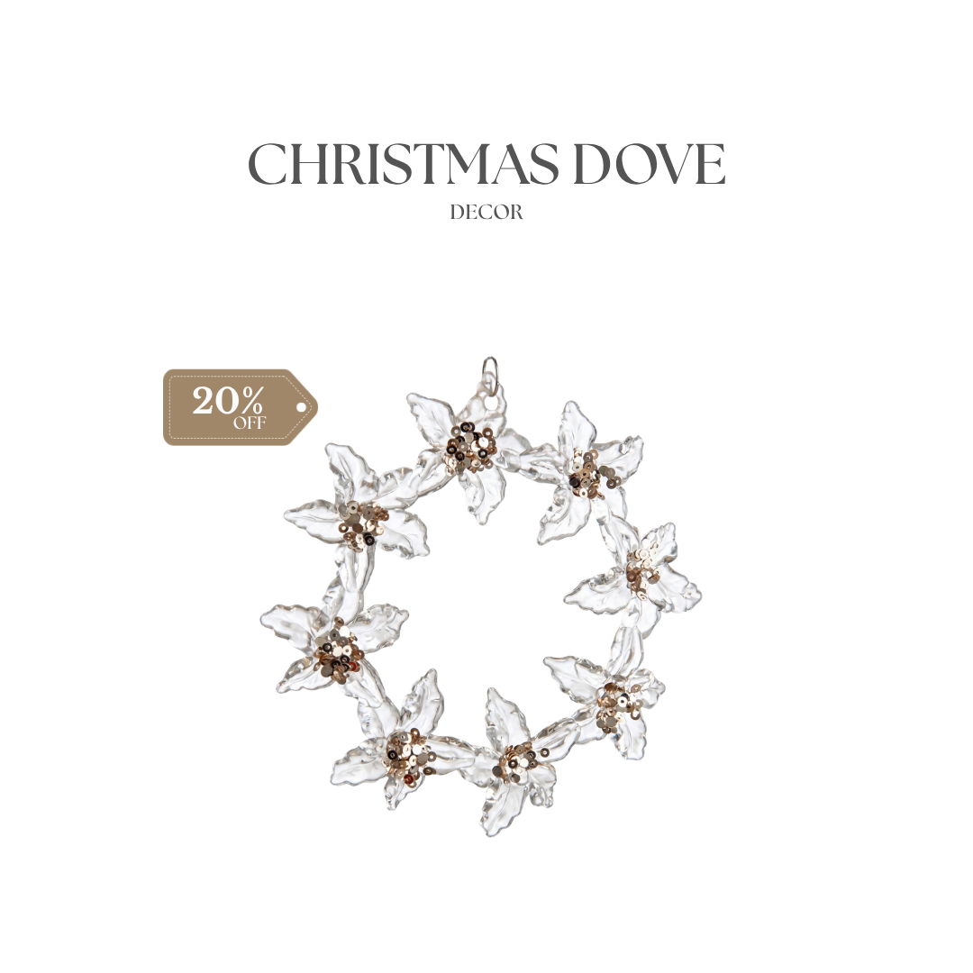 CHRISTMAS DECOR DOVE