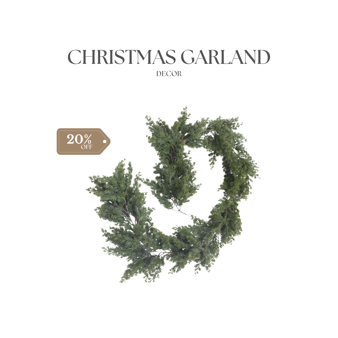 CHRISTMAS DECOR GARLAND