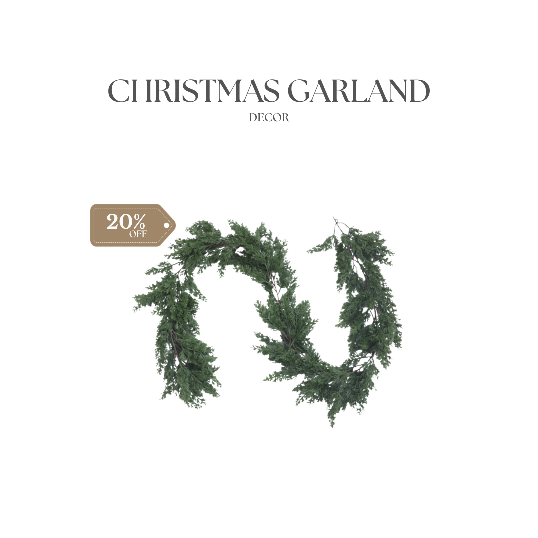 CHRISTMAS DECOR GARLAND