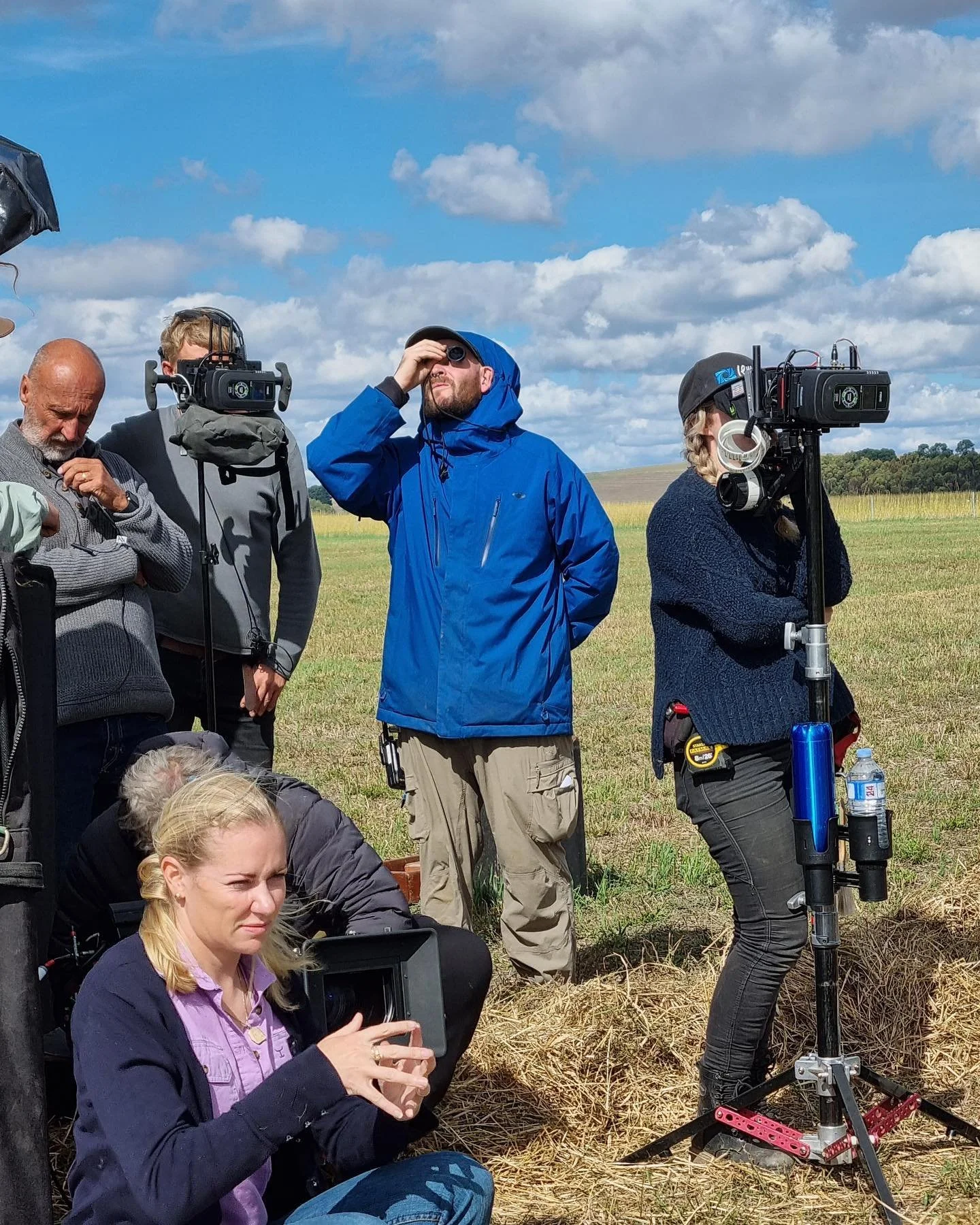 More &lsquo;Just a Farmer&rsquo; BTS
Lots of fun in the sticks

🎥 @gavjohn.h 
📸 @teanicoleofficial 
🎞️ @justafarmermovie