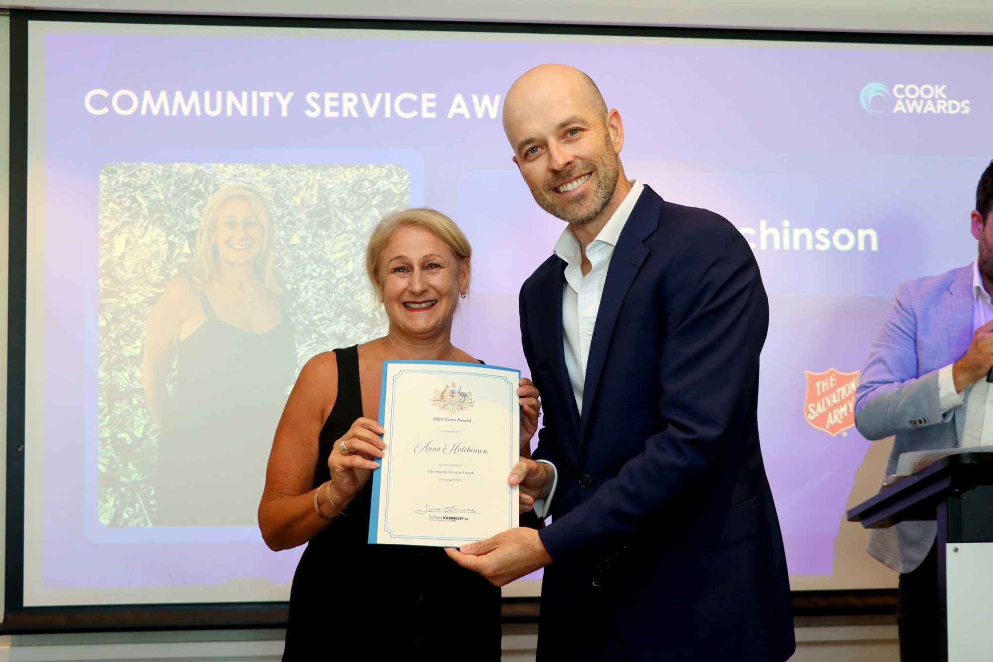 Community Service Award - Anna Hutchinson | Salvation Army