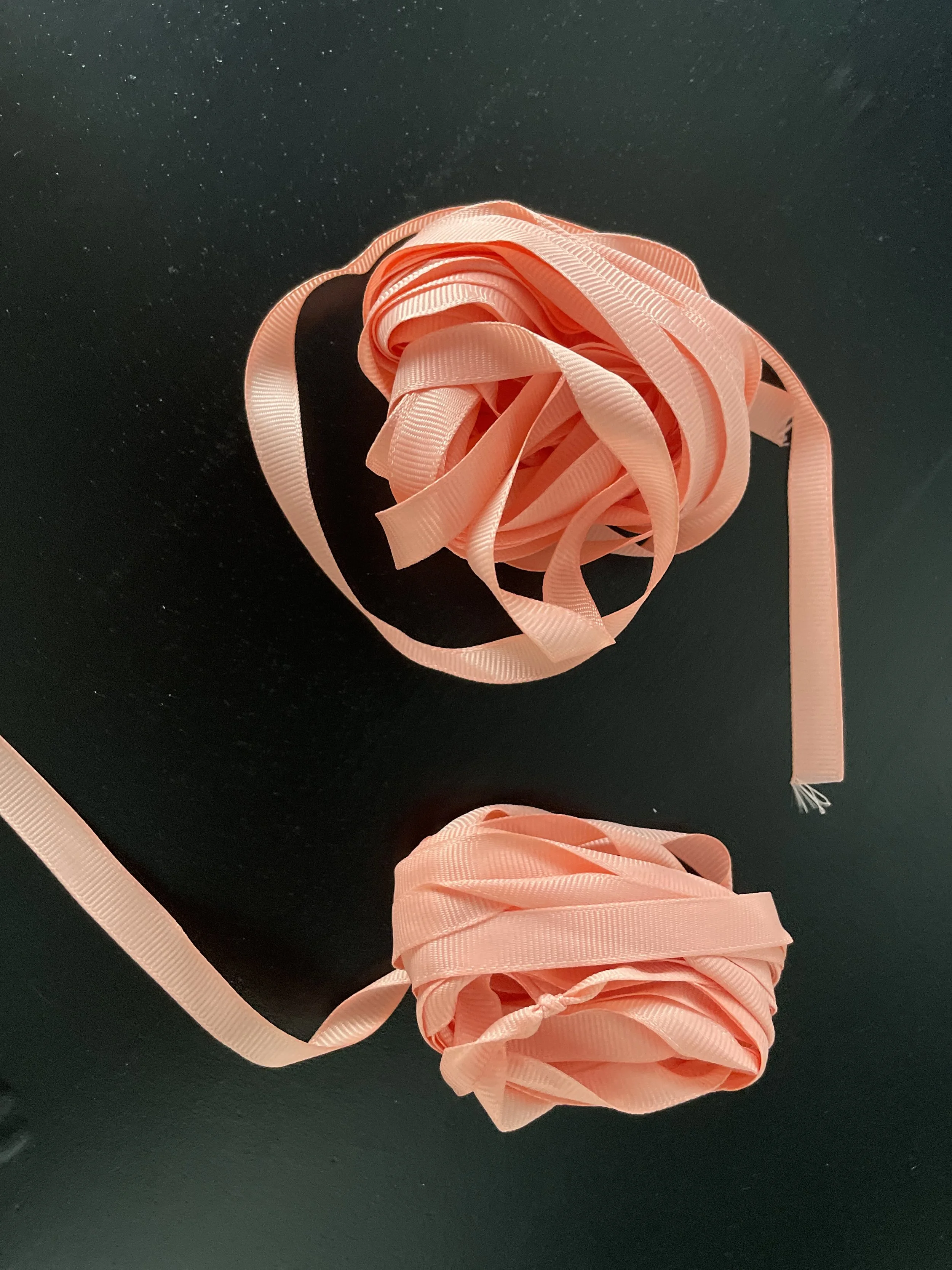 Peach ribbon