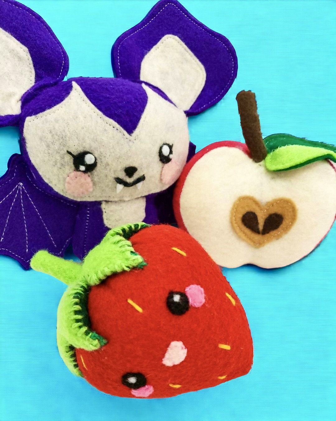 Felt Buddies. Felt. 2018. SOLD