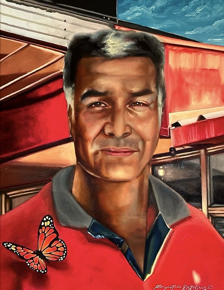 Cruz. Commissioned. Oil. 2024. SOLD