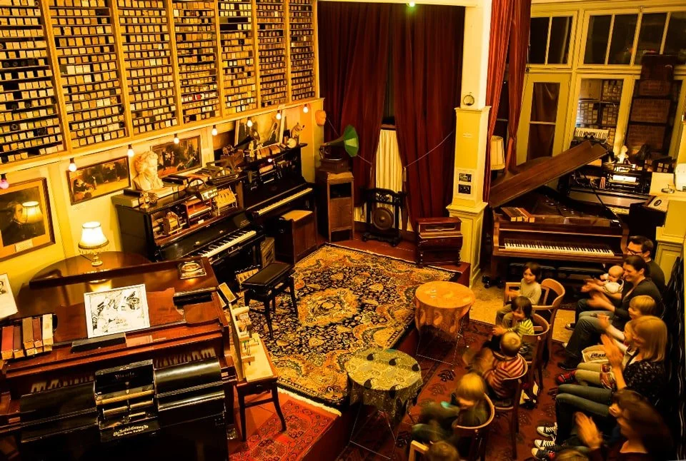 Fundraiser Concert at the Pianola Museum