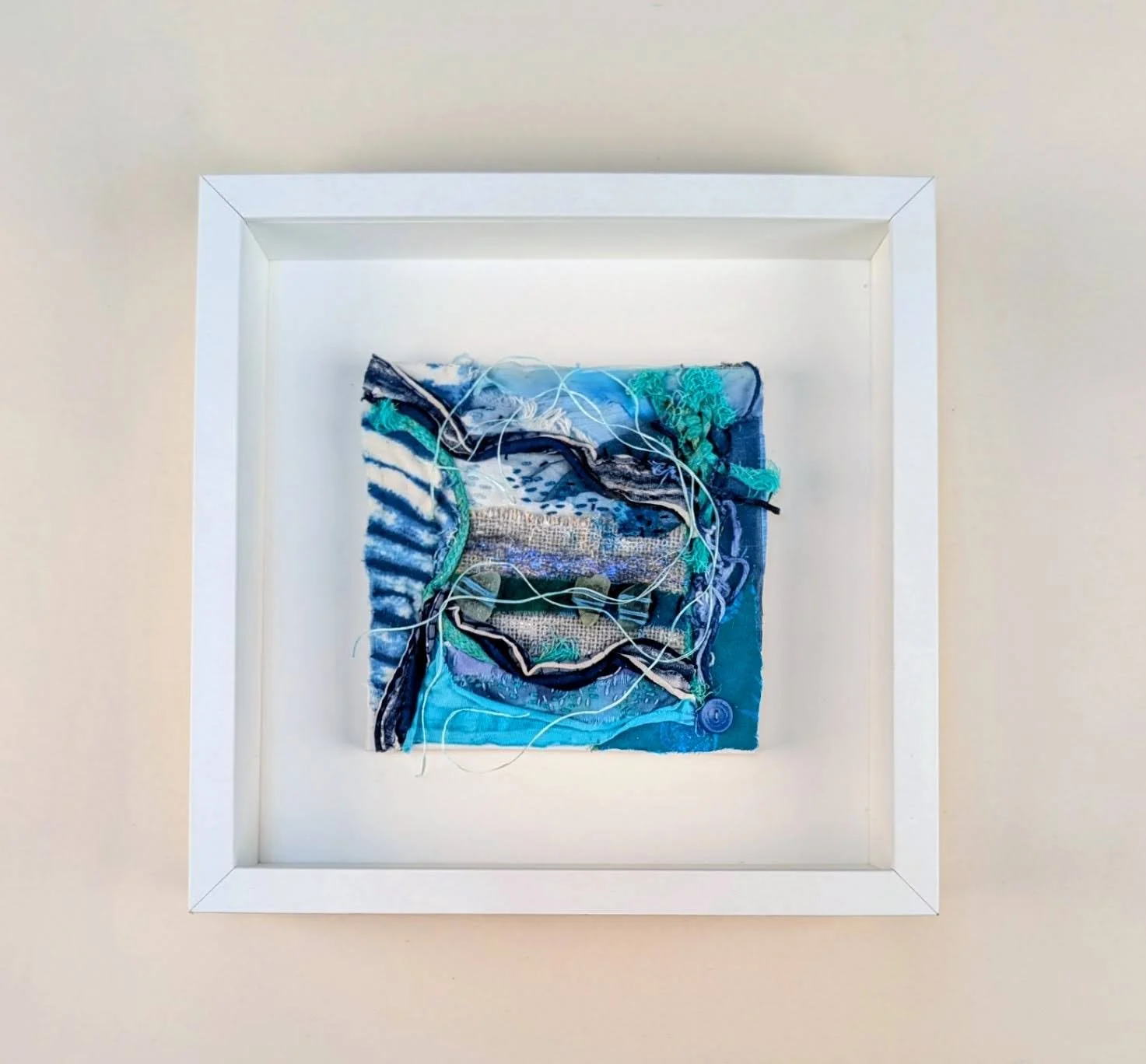 Tied Treasure.  30cm x 30cm