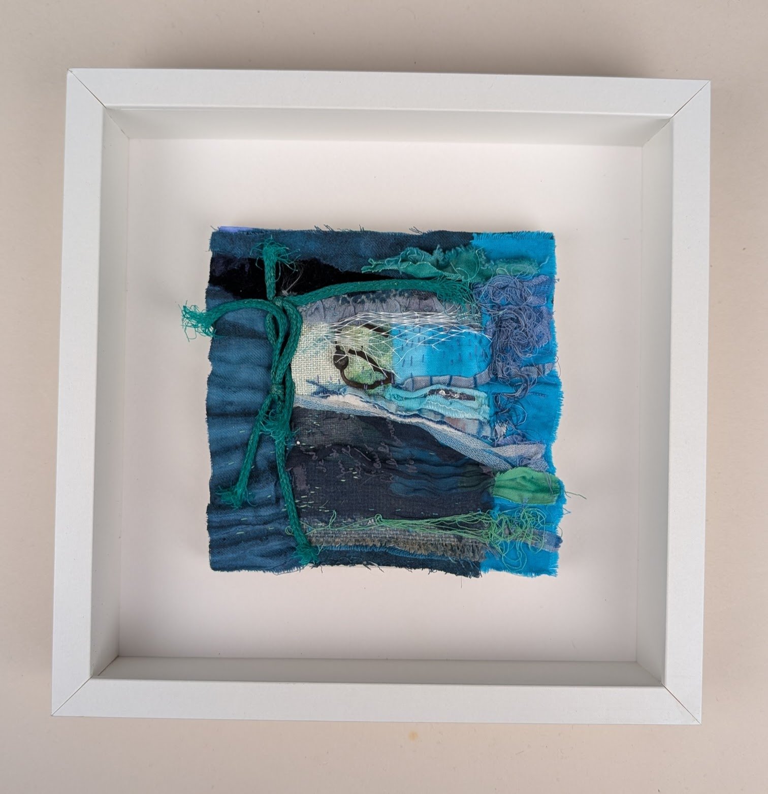 Sea Basking  30cm x 30cm           £165