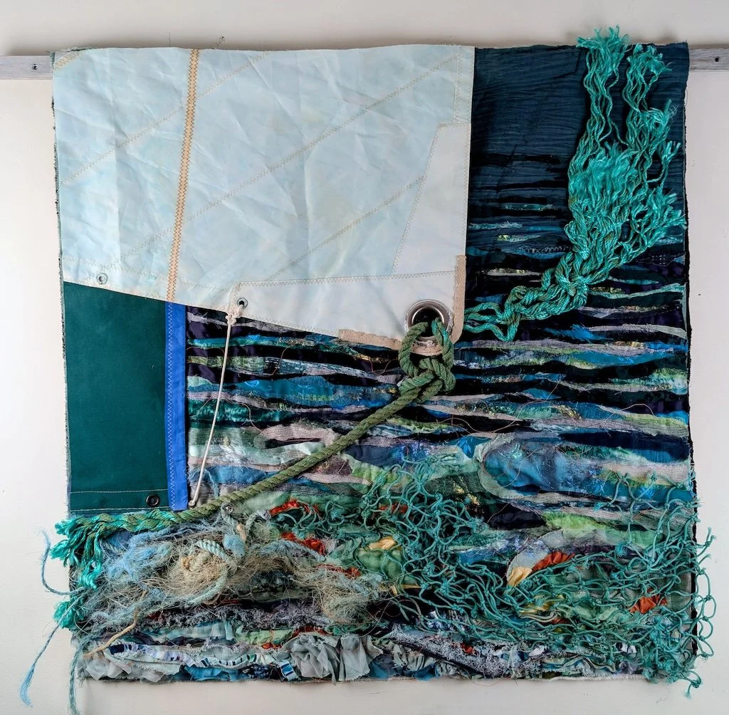 The Green Knot 98cm x 98cm