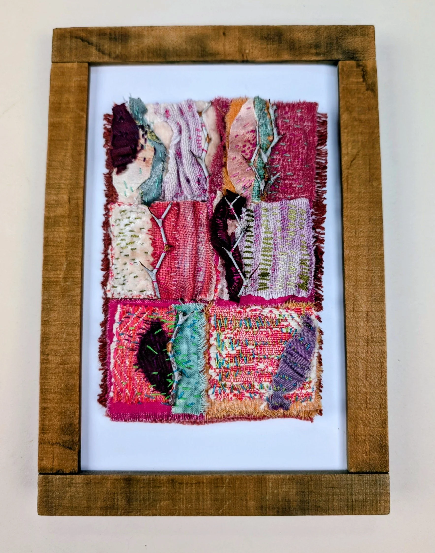 6 Spring Squares  17cm x 24cm                £85