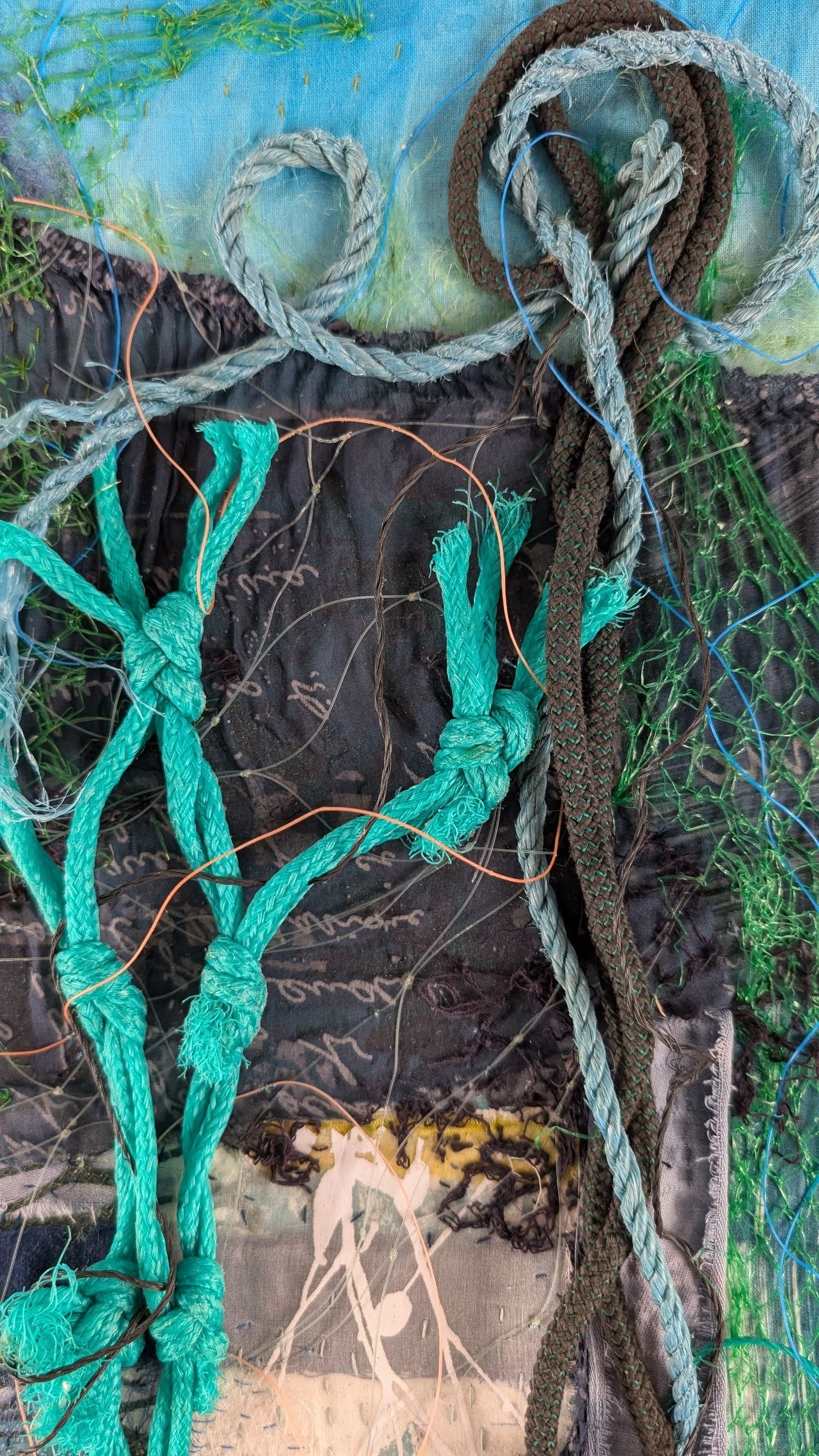 Detail of Triptych of the Sea II    