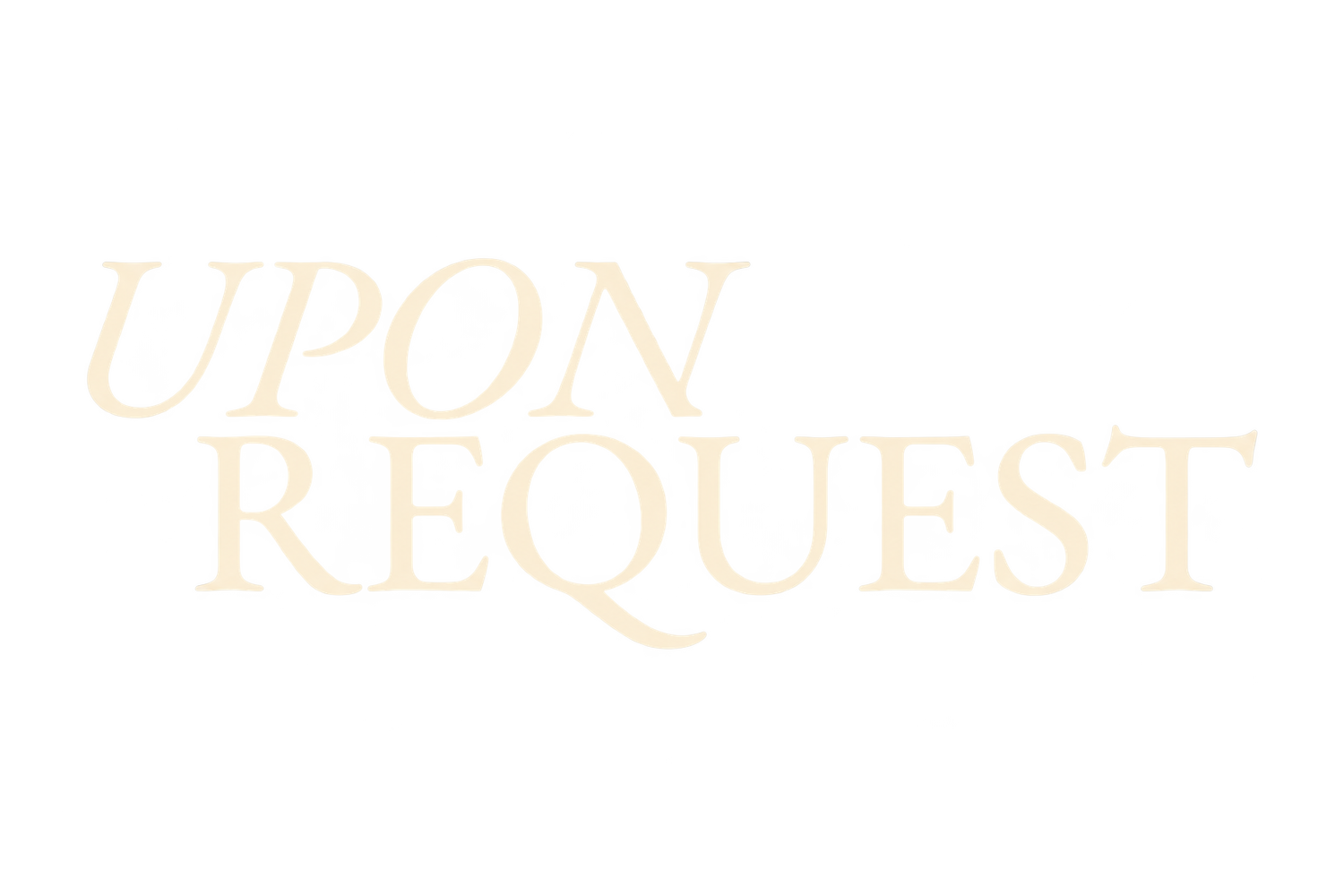 Upon Request