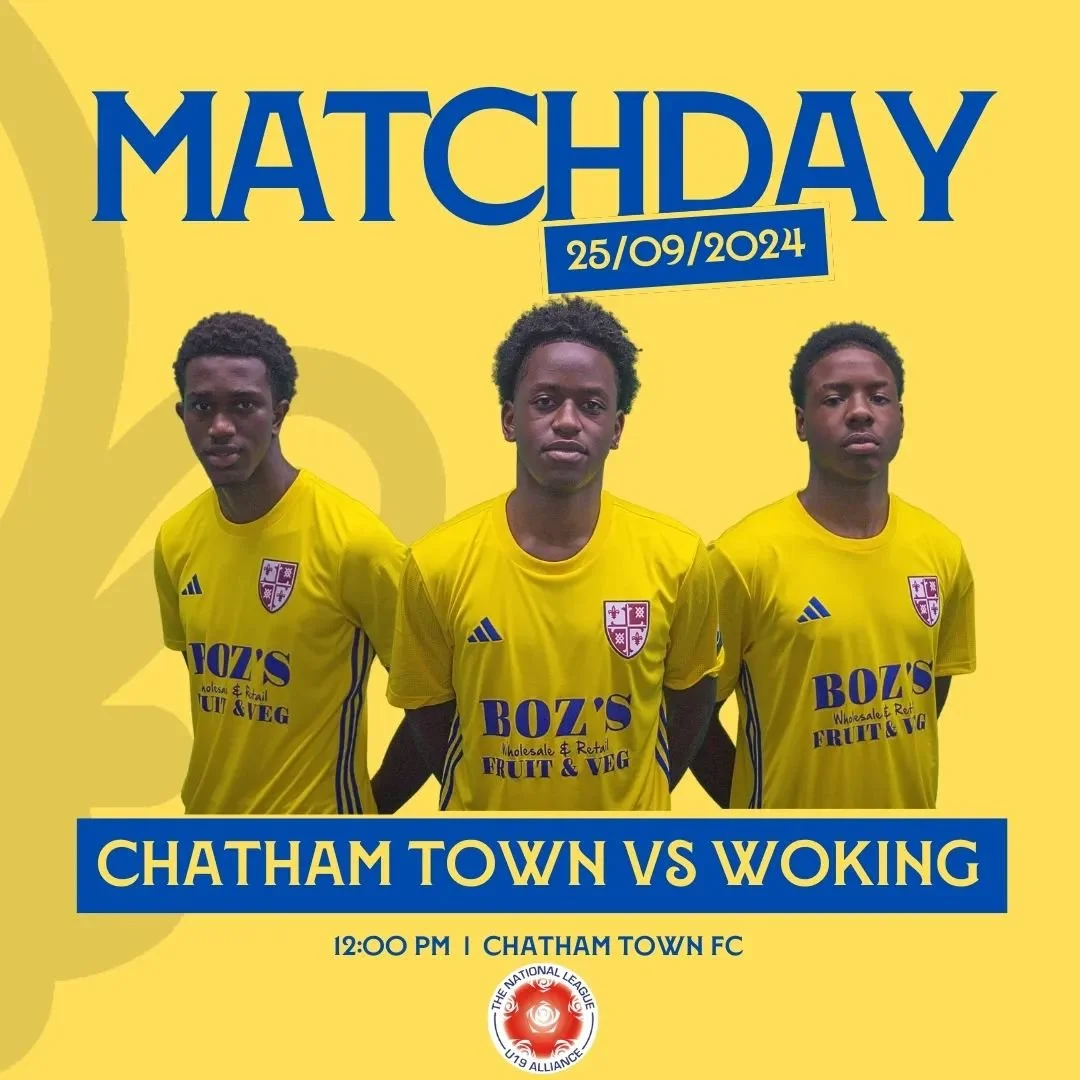 Double Gameday as the u17's travel to Chatham and the u19's face Eastleigh at Westfield 

🔴⚪