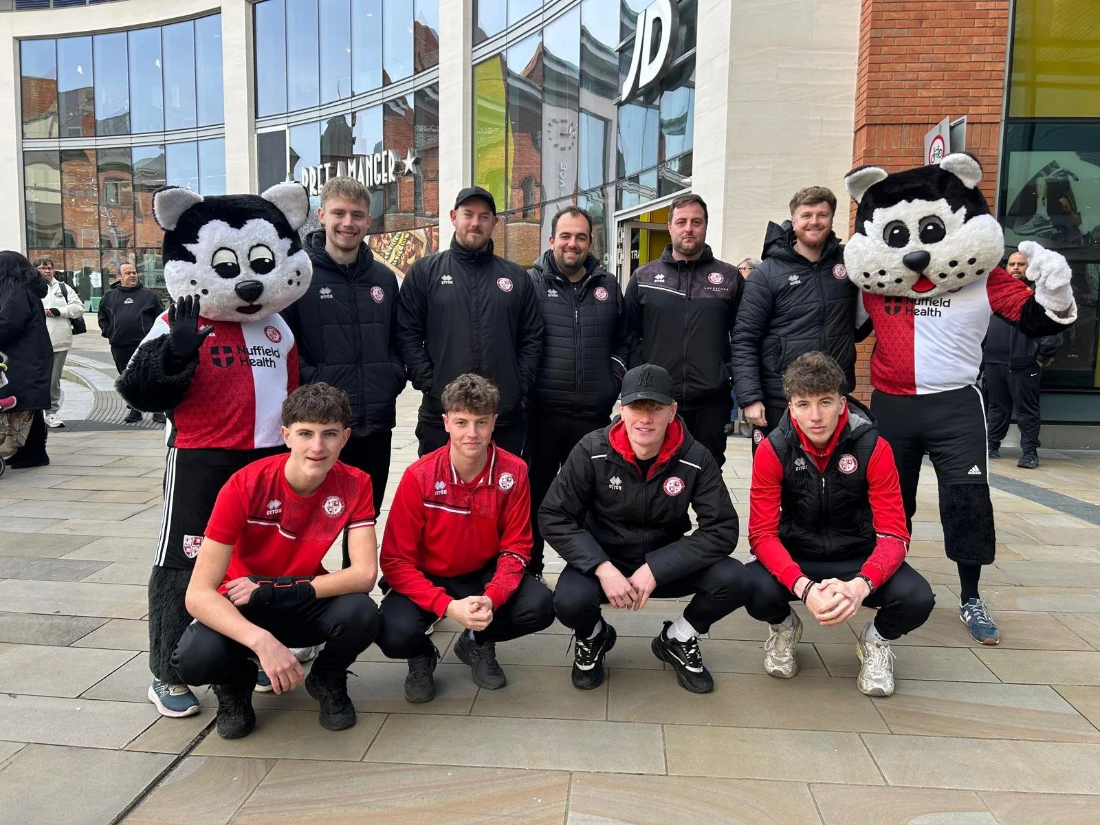 Cardinals in the Community participate in the Woking Pancake Race