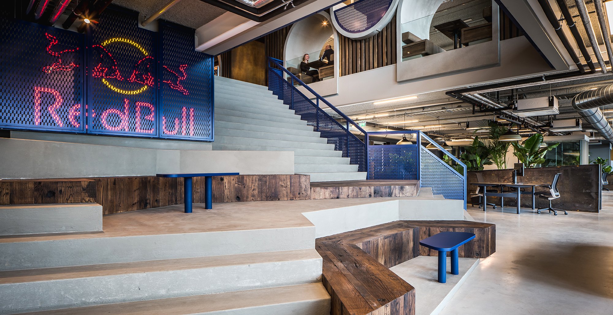 Reforma para las oficinas de RedBull en Amsterdam