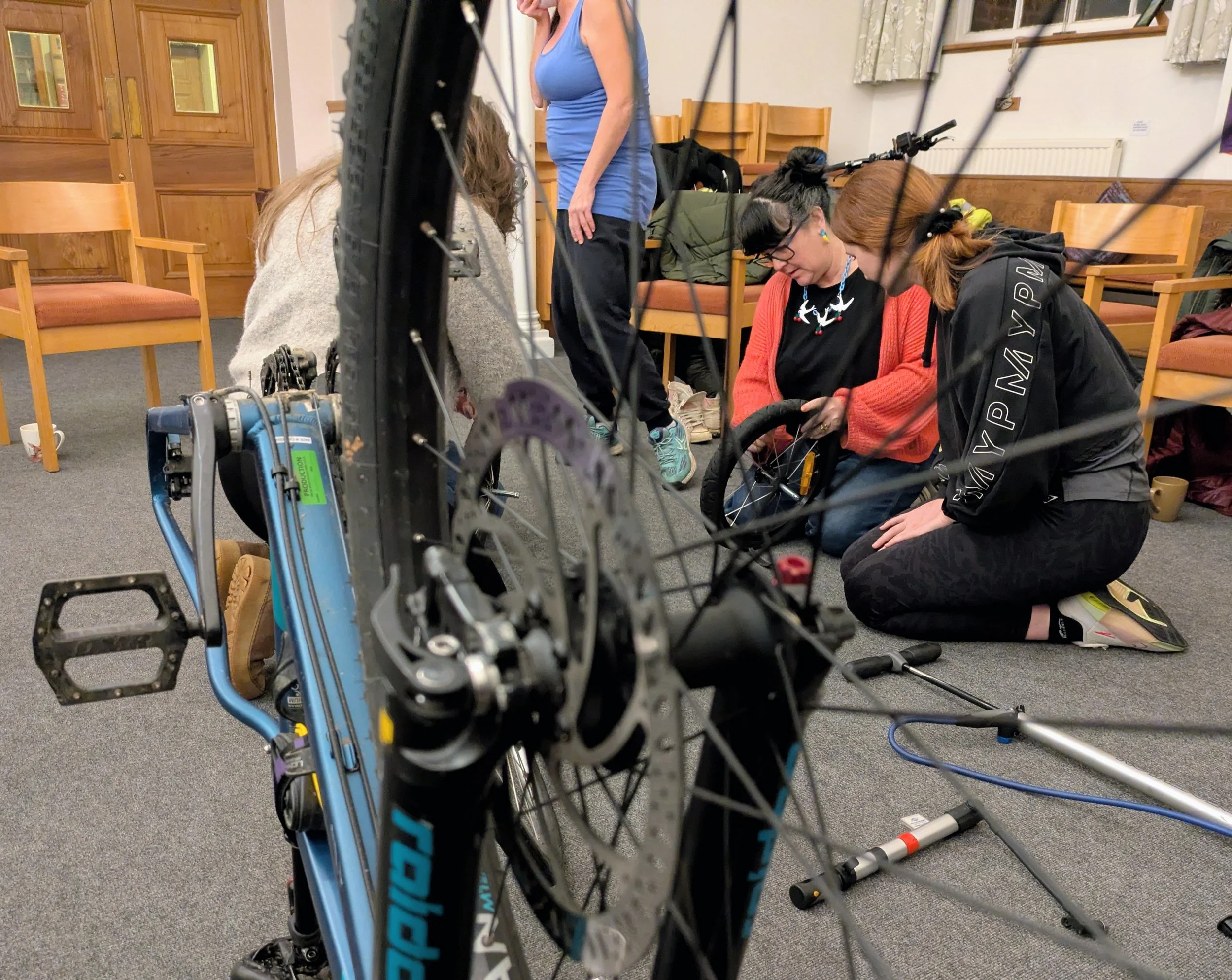 Punctures, Pizzas and Empowerment