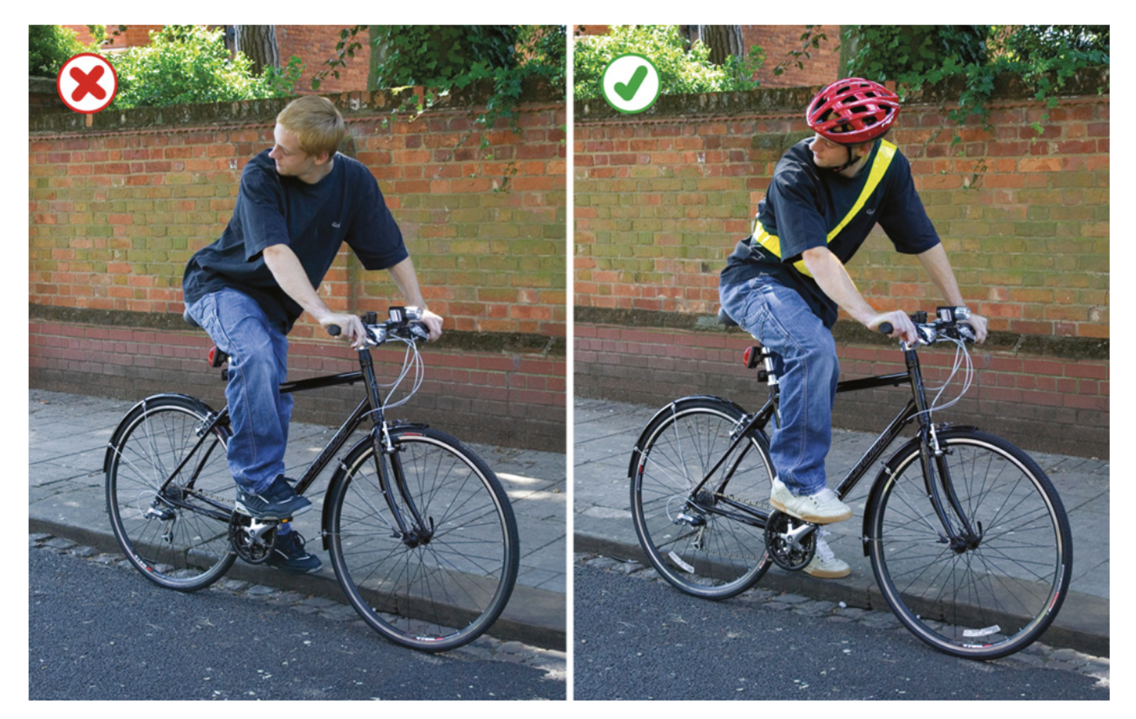 What does the Highway Code say about riding a bike?