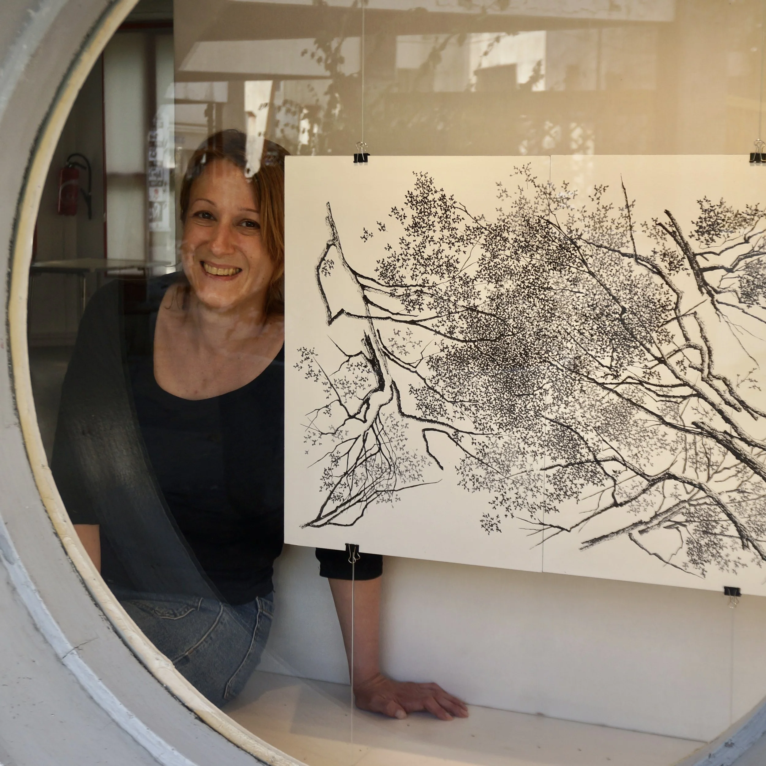 Vernissage au Hublot d'Ivry-sur-Seine (France), 12 juin 2026.