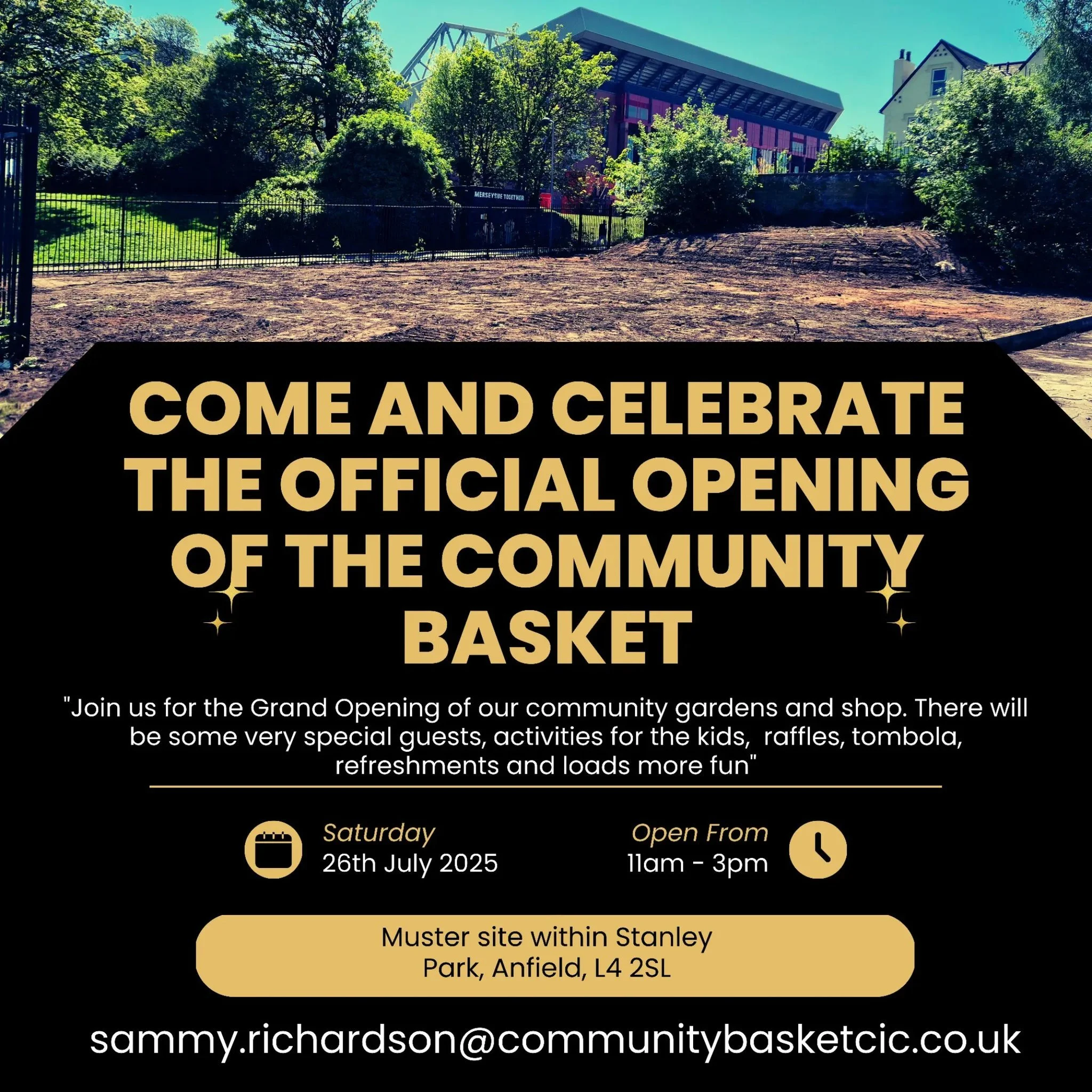 Community basket - official opening
