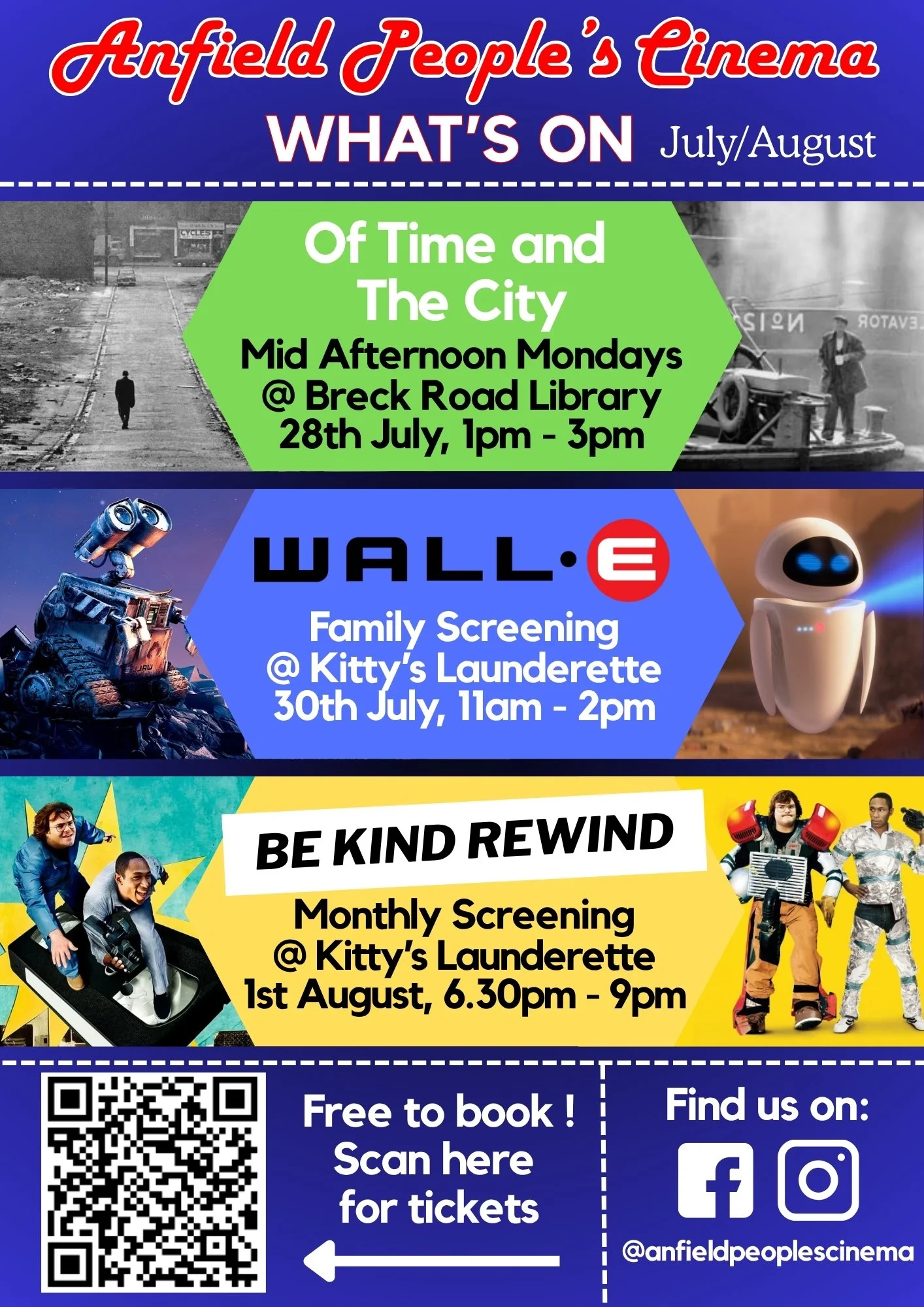 Anfield People’s Cinema - July & August 25