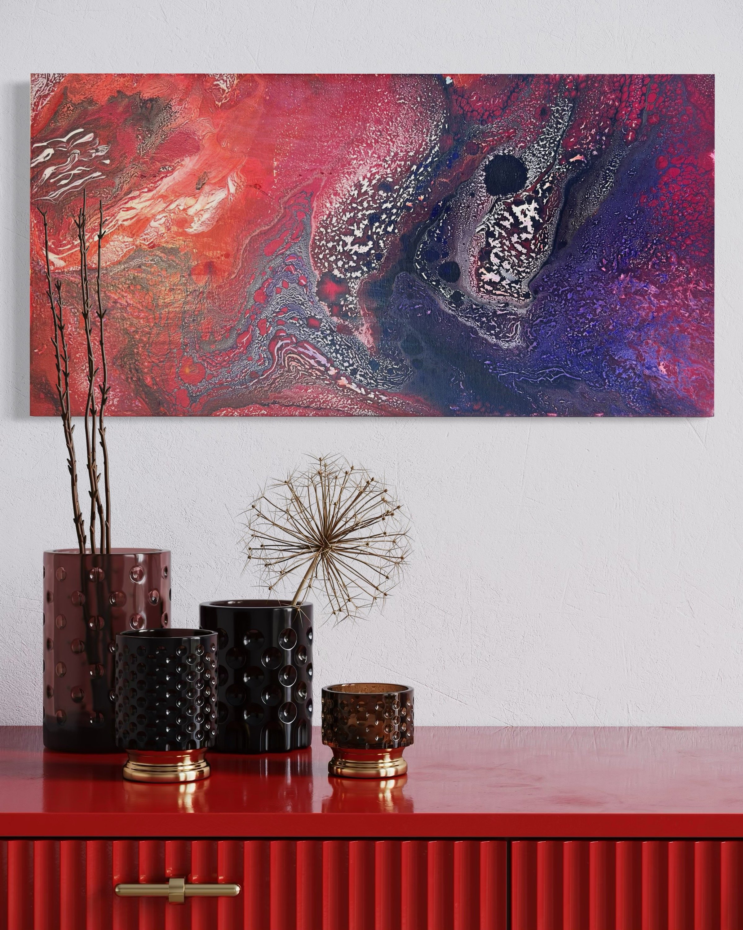 Movement in red