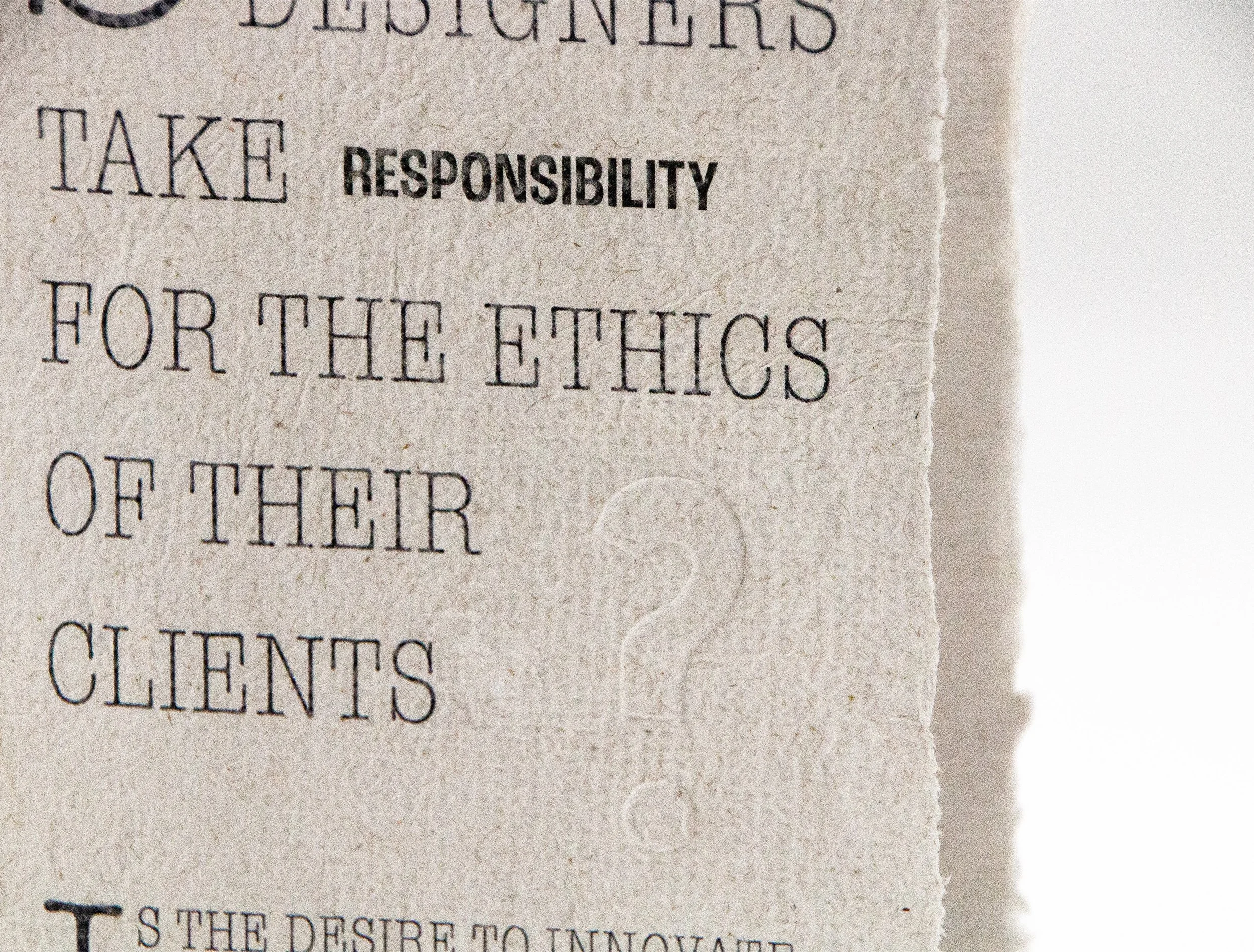 Ethics Publication