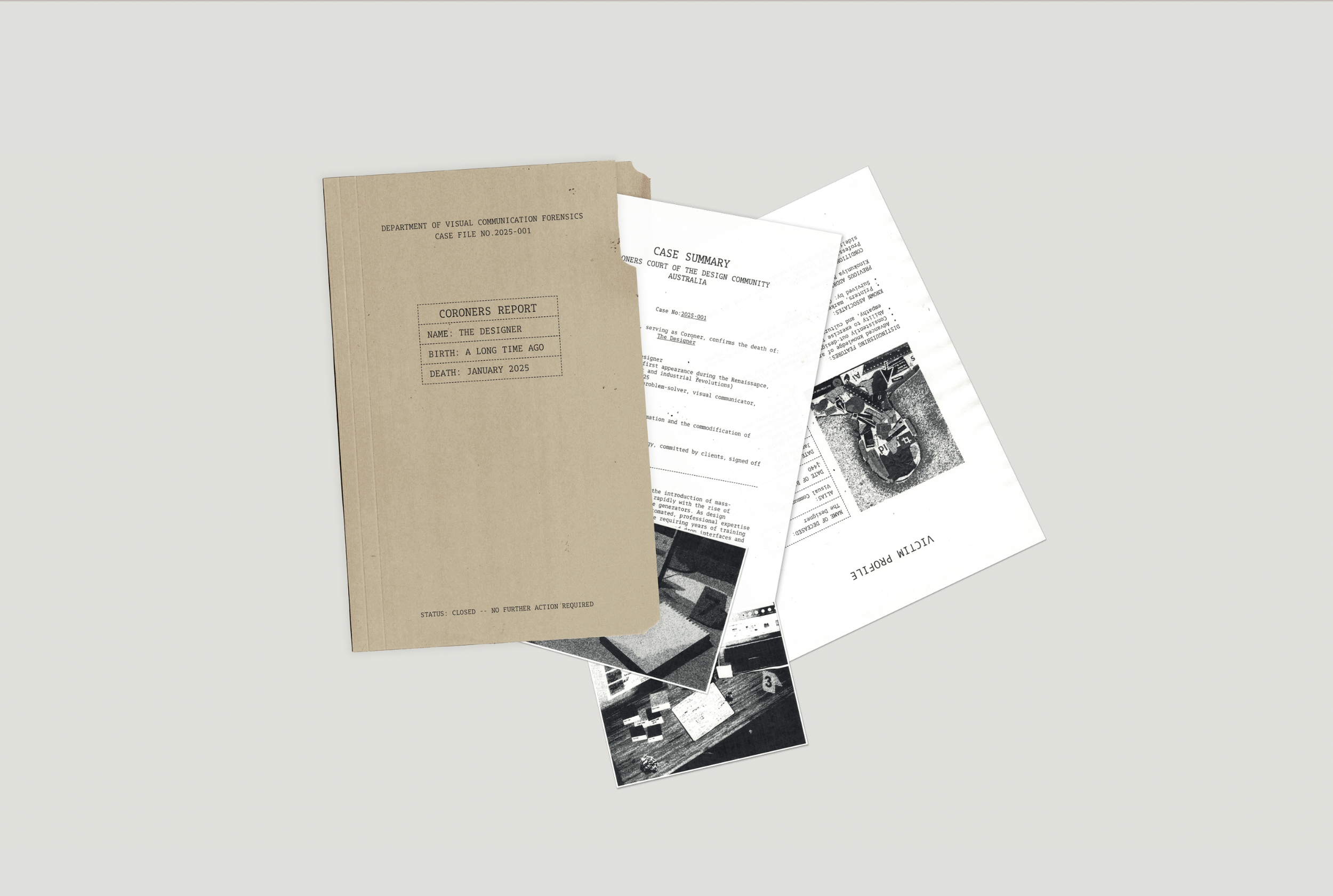 CASE FILE 2025-001