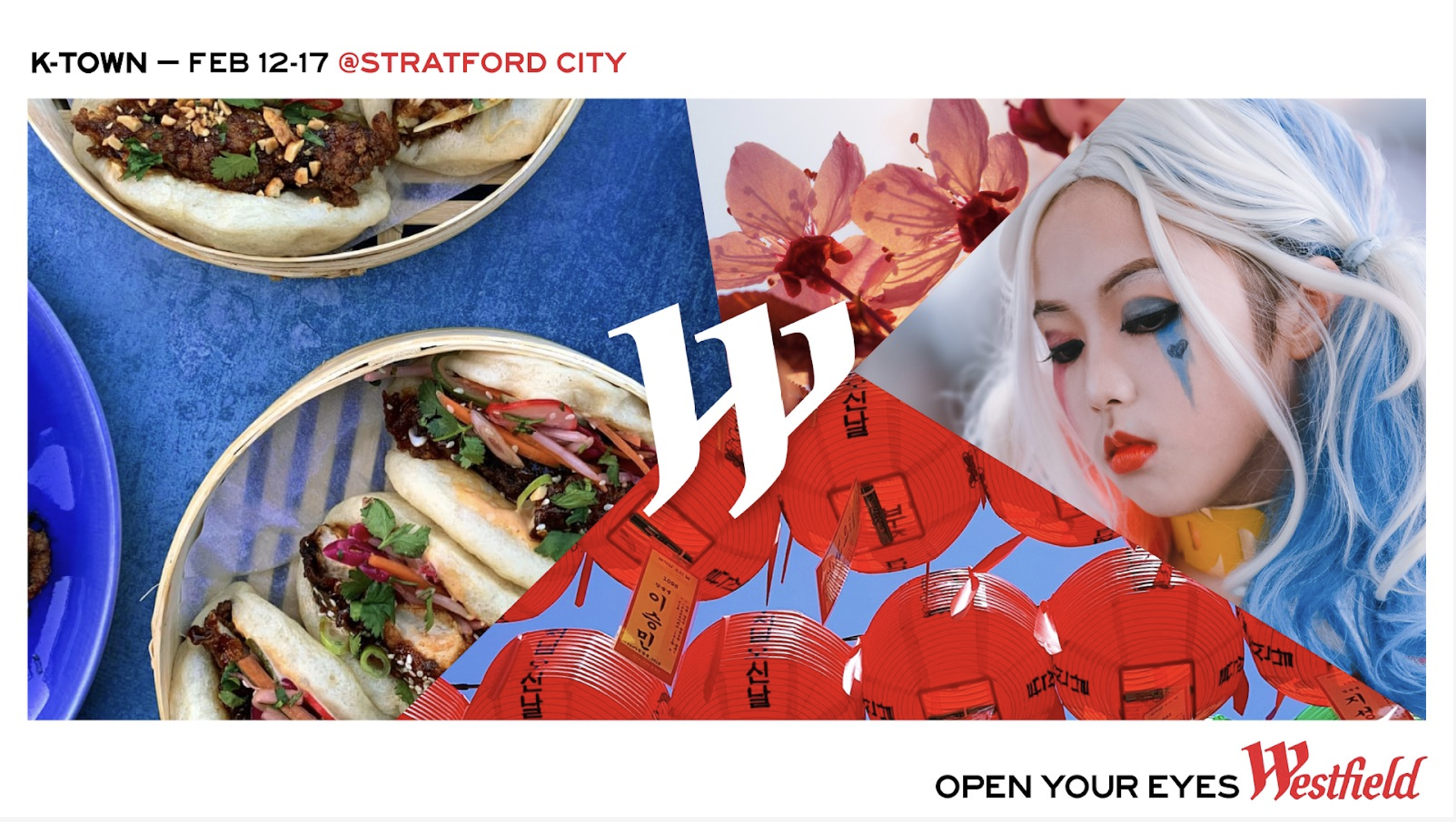 Westfield Open your eyes: K-Town event visual