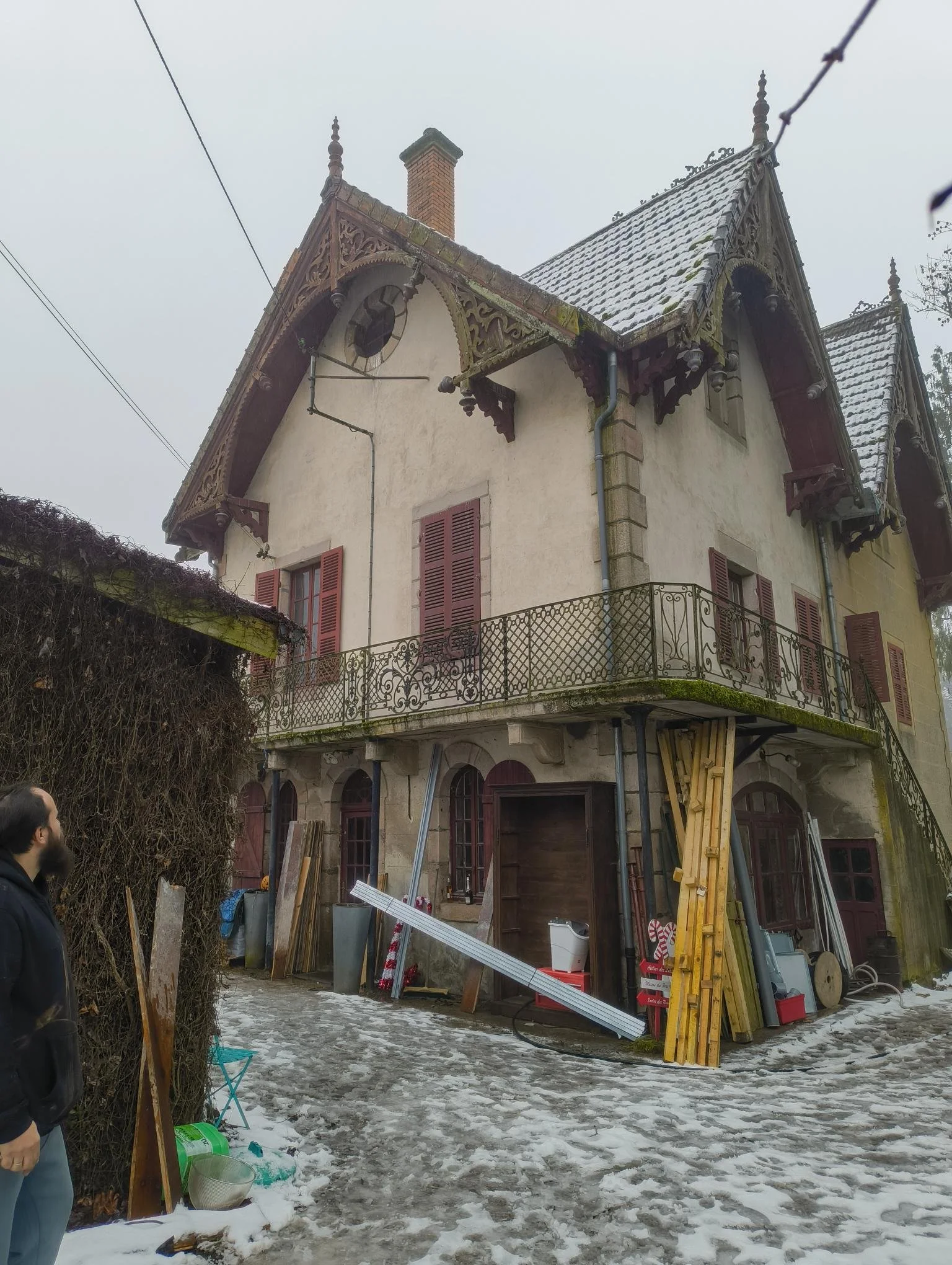Chez Romain, en Saône et Loire.