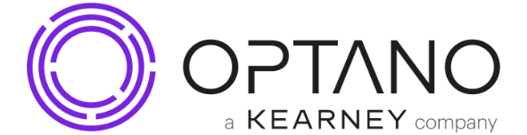 The Optano logo, featuring a circular symbol in purple and black text.