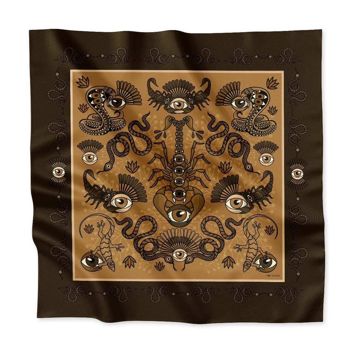 Sahara Desert Silk Scarf