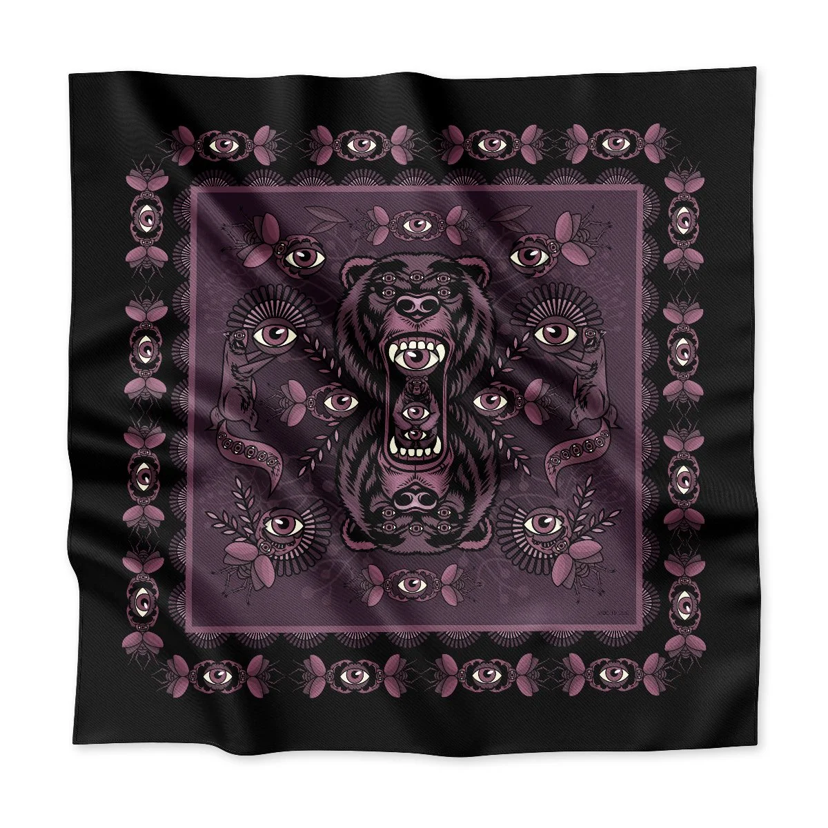 Magical Forest Silk Scarf