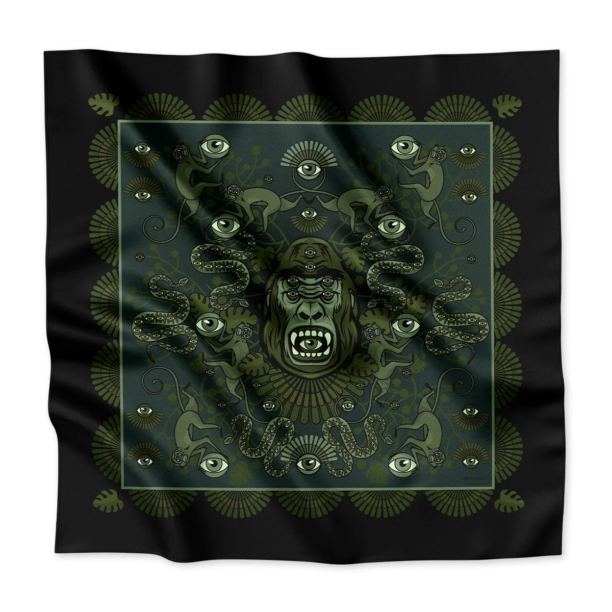 Gorilla Silk Scarf