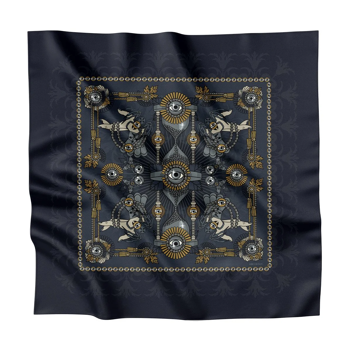 Hourglass Silk Scarf