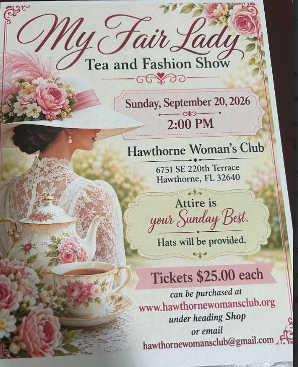 My Fair Lady Tea and Fashion Show