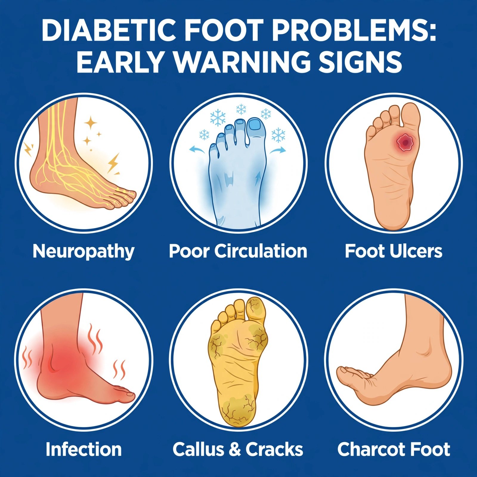 Diabetic Foot Problems: Early Warning Signs You Should Never Ignore