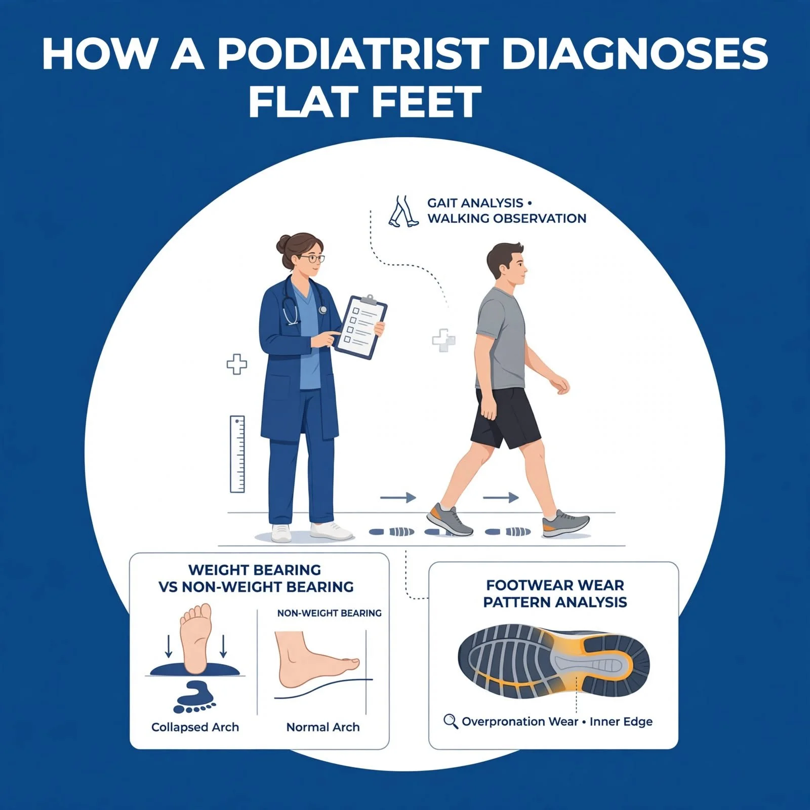 Flat Feet Doctor: Causes, Symptoms & Treatment | DG Podiatrist
