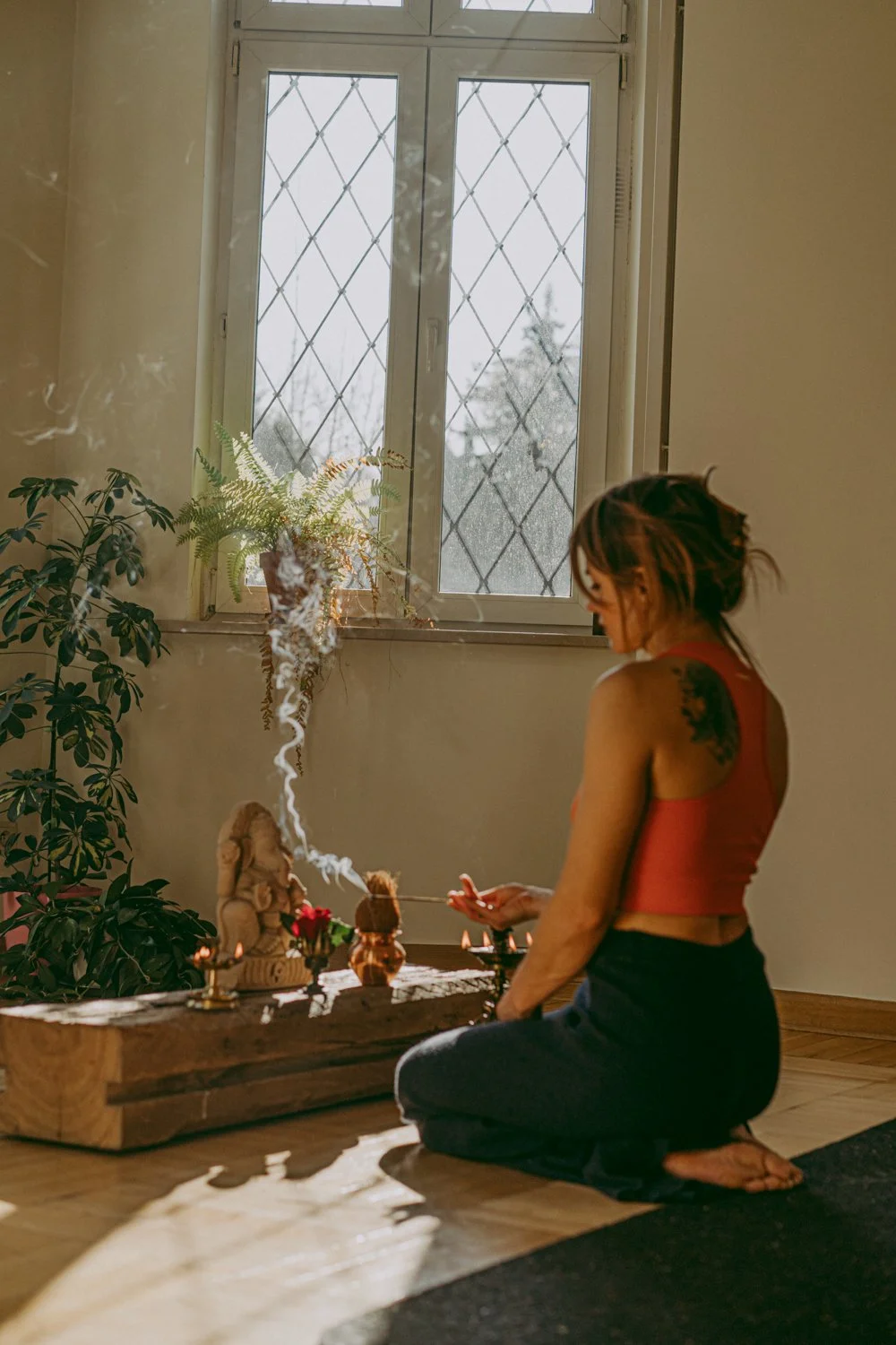 Praktyka Prowadzona 1/2 serii + DHARMA TALK  z&nbsp;JUSTYNĄ