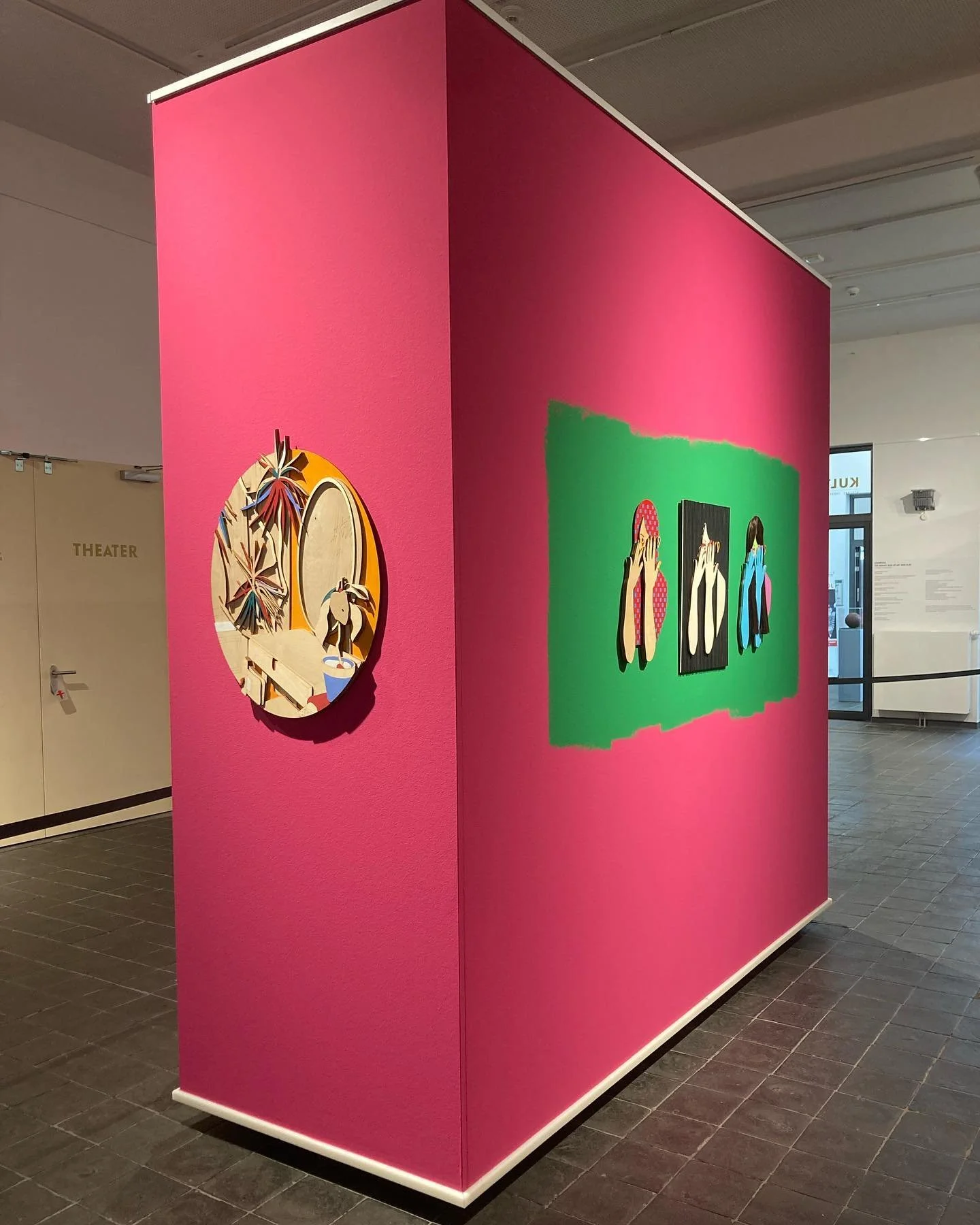 Sneak peek of some of the work I have at @kulturbaeckerei - private view tomorrow and official opening on Monday. &lsquo;Liverpool the Mersey side of art and play&rsquo; ✨ The whole show is looking incredible and I can&rsquo;t wait until tomorrow! #k