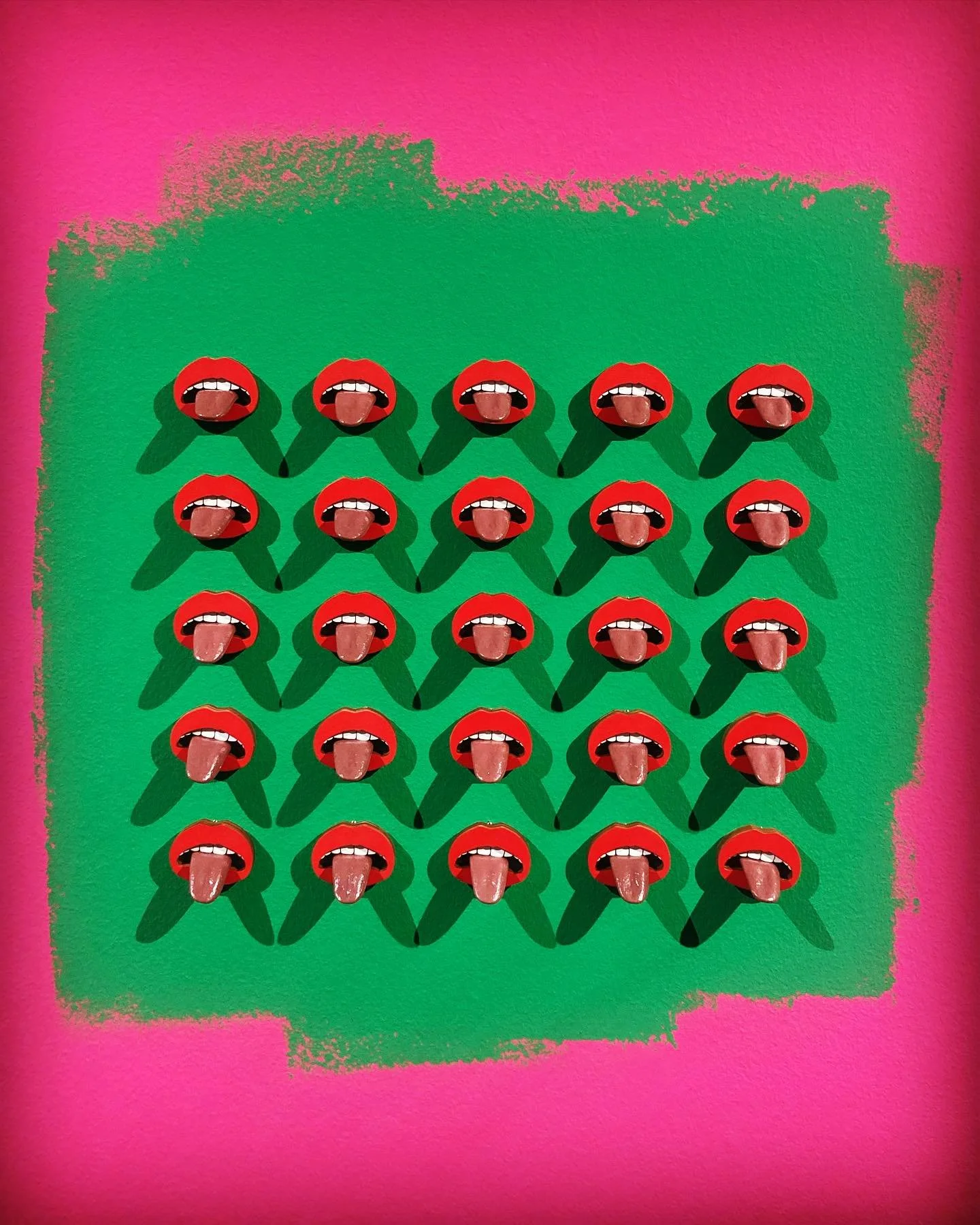 Signature Lickers edition of 25 for @kulturbaeckerei 👄 👅 👄 &lsquo;Liverpool, the Mersey side of art and play&rsquo; Featuring the amazing  @thejaniceharrington  who I had the pleasure of meeting at the show. Just got back to Liverpool and I&rsquo;