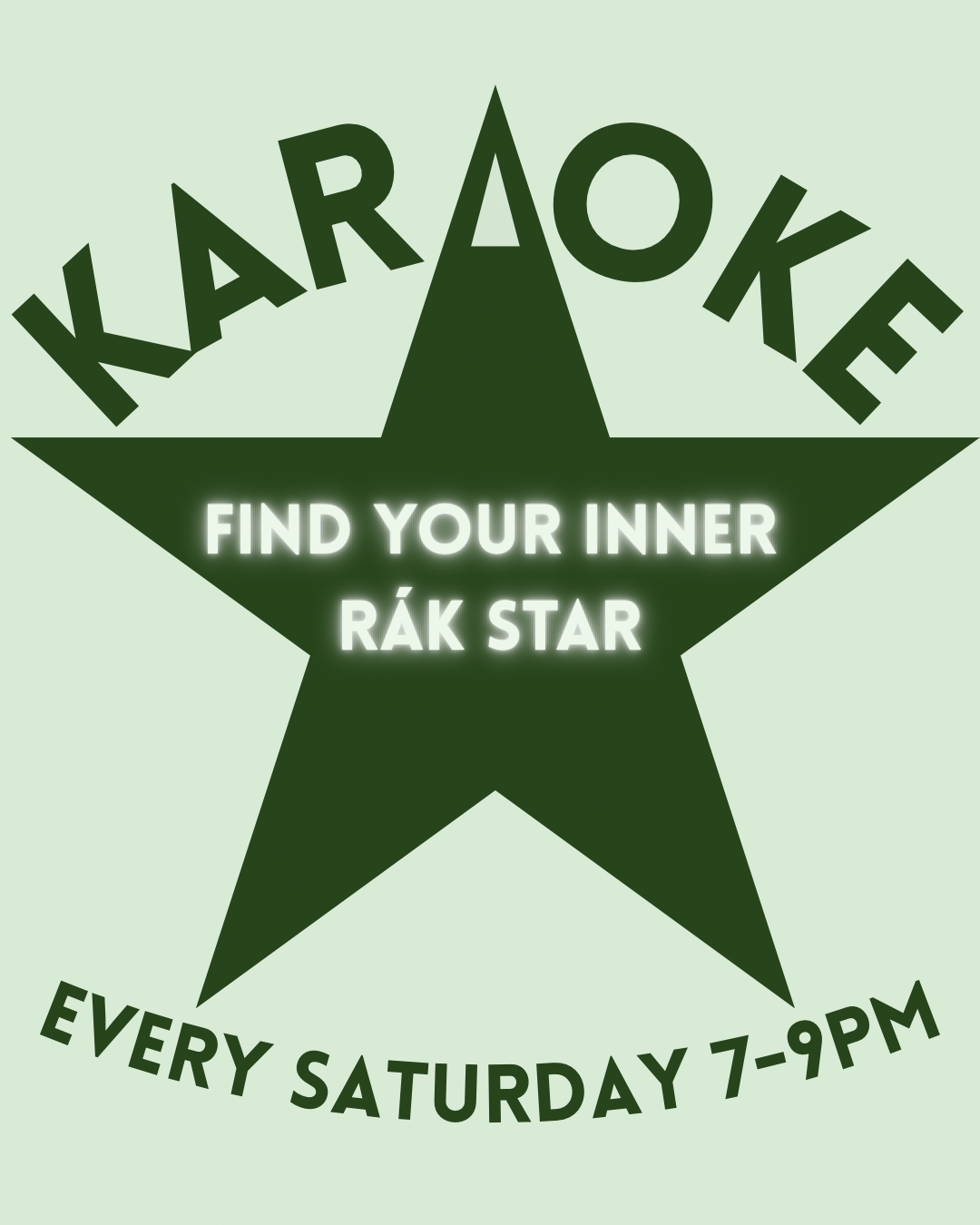 RÁK-Stars Karaoke Night 