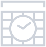 Wall clock on a bulletin board with papers