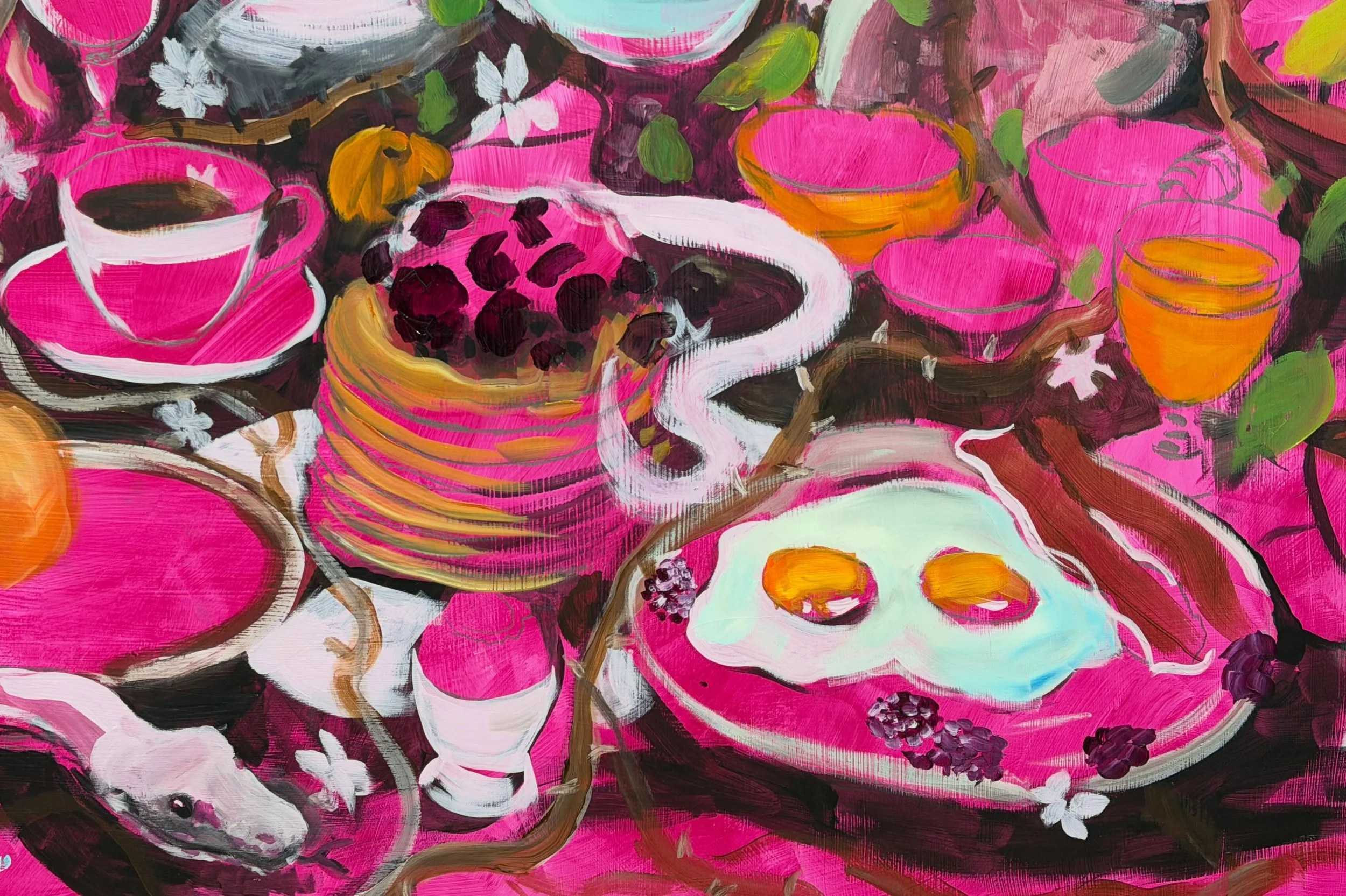 In progress 🐍 🍊 🥞 ☕️ 🌼