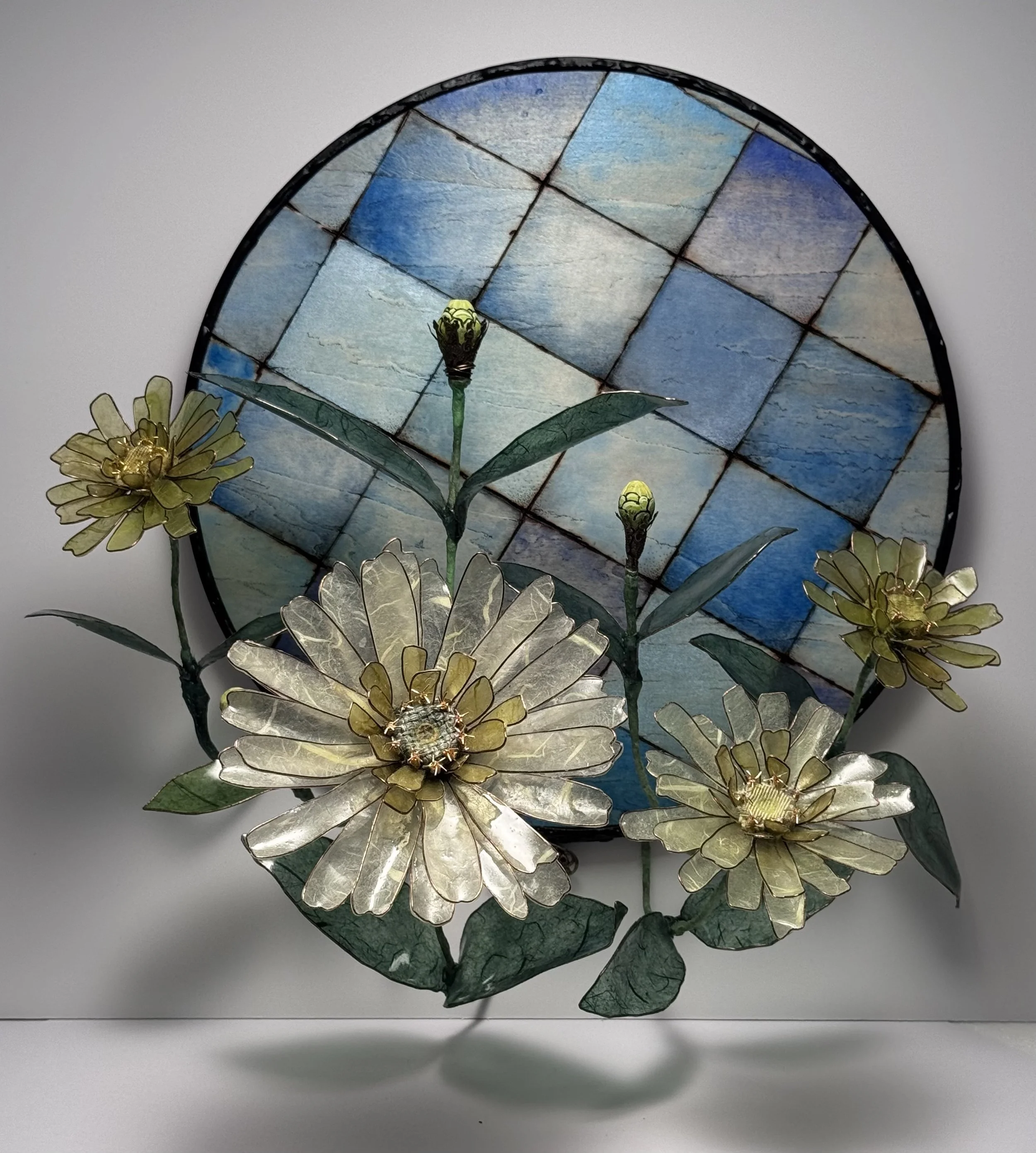 Virgo 2026
Wood, wire, paper, resin, ink, silk & pyrography