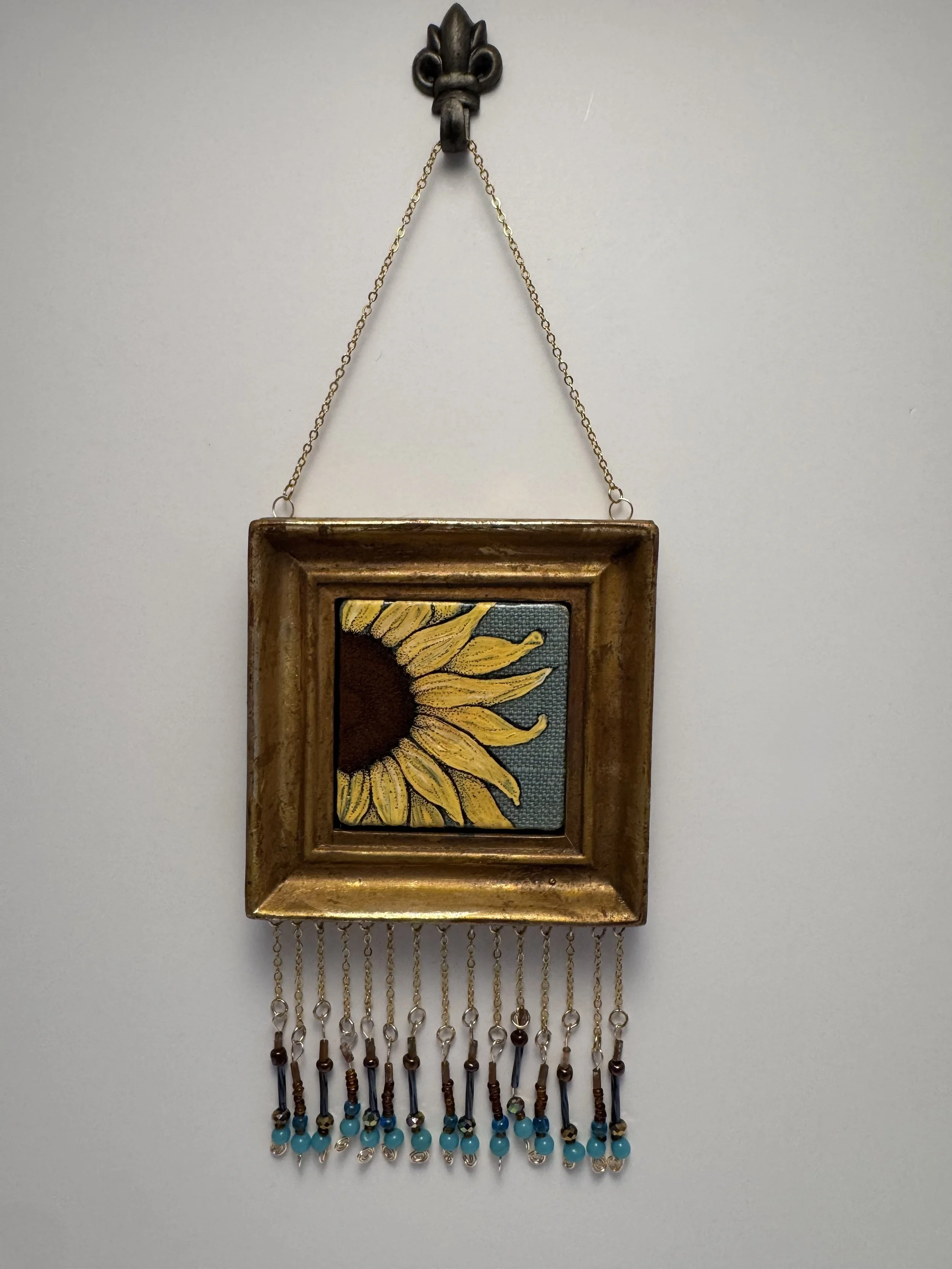 Original Sunflower Wall Charm